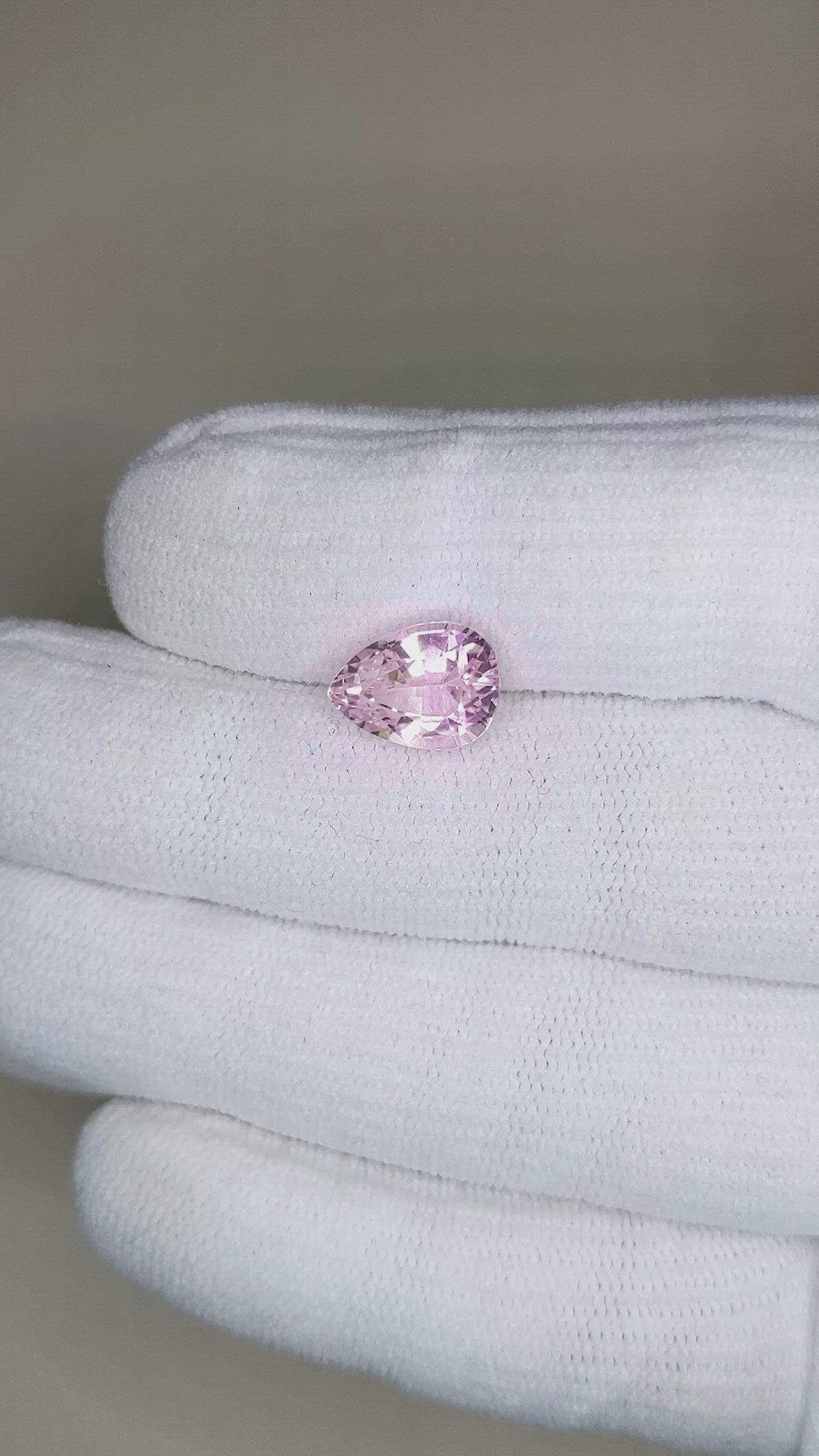 3.87 Ct. Kunzite from Afghanistan Size Video