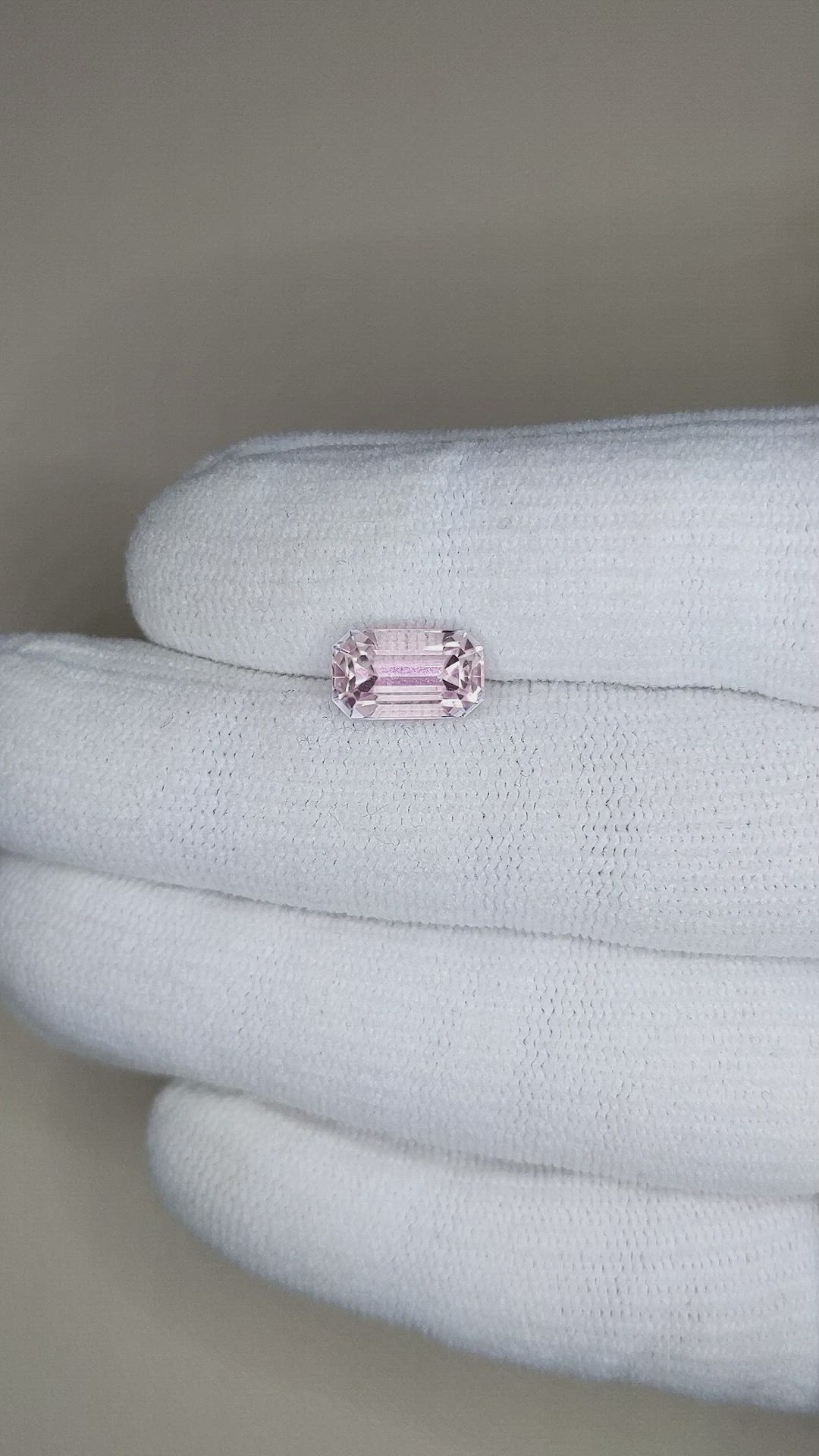 3.56 Ct. Kunzite from Afghanistan Size Video