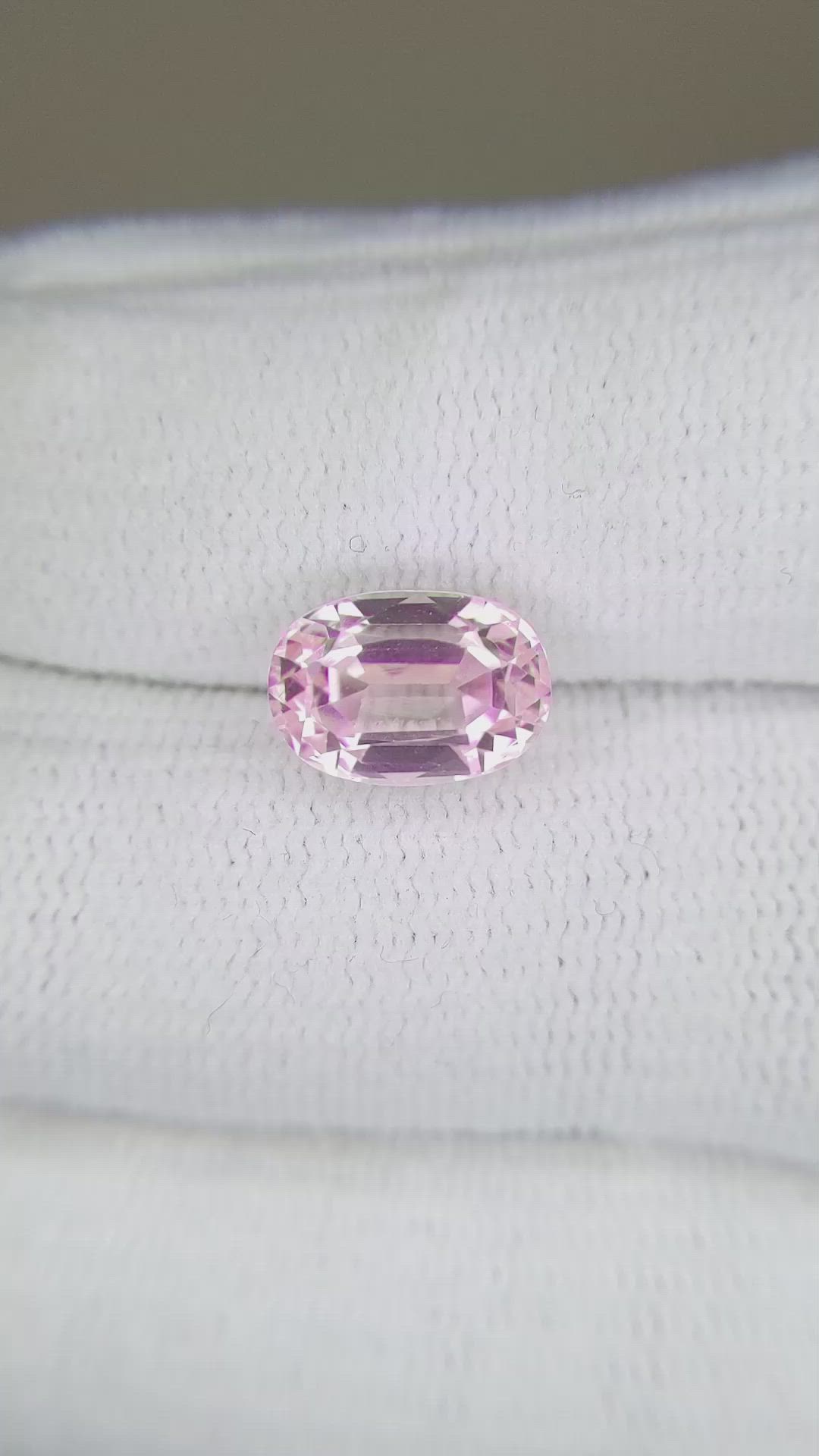 3.98 Ct. Kunzite from Afghanistan Size Video