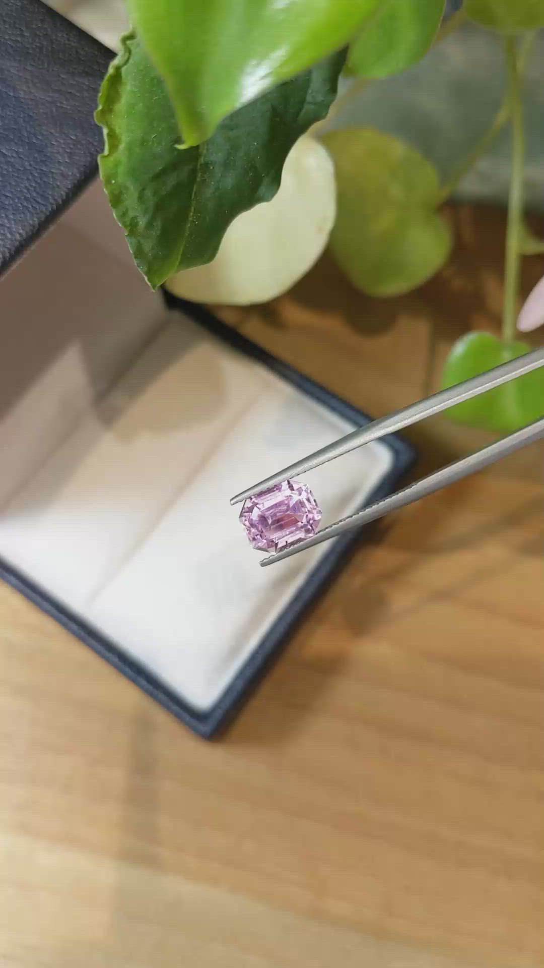 3.81 Ct. Kunzite from Afghanistan Size Video