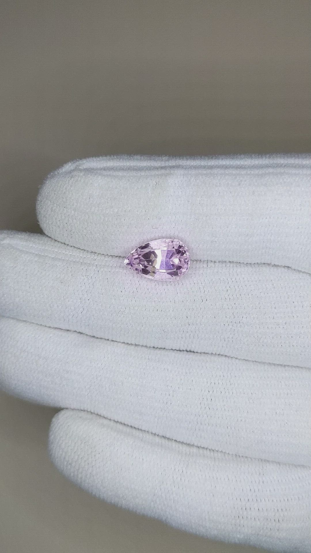 3.65 Ct. Kunzite from Afghanistan Size Video
