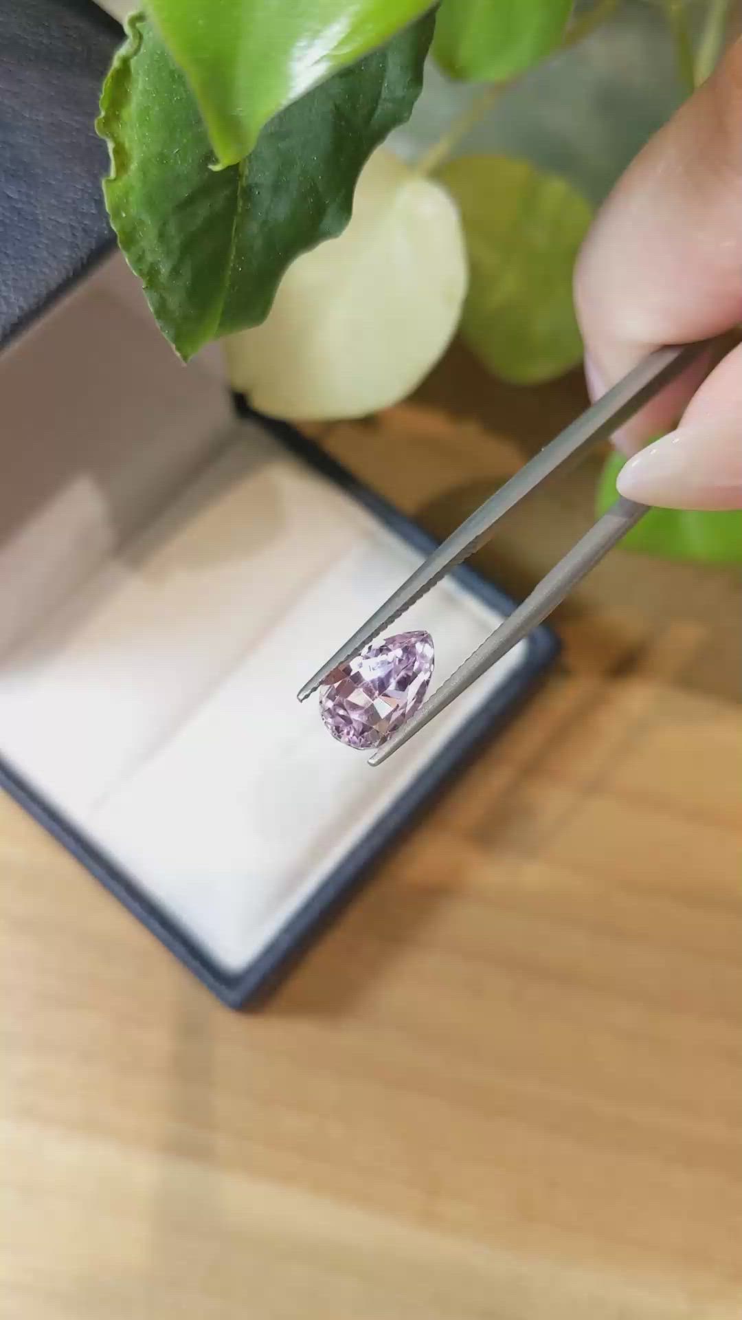 3.65 Ct. Kunzite from Afghanistan Size Video