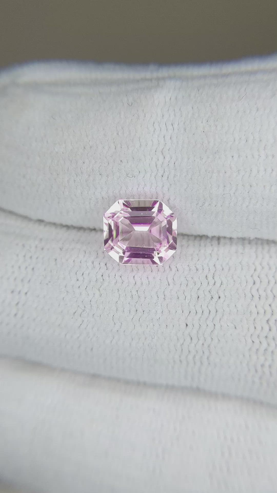2.30 Ct. Kunzite from Afghanistan Size Video