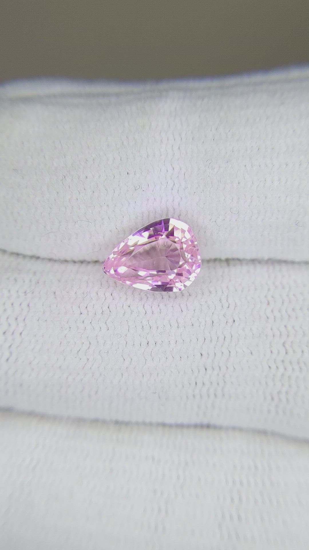 2.89 Ct. Kunzite from Afghanistan Size Video