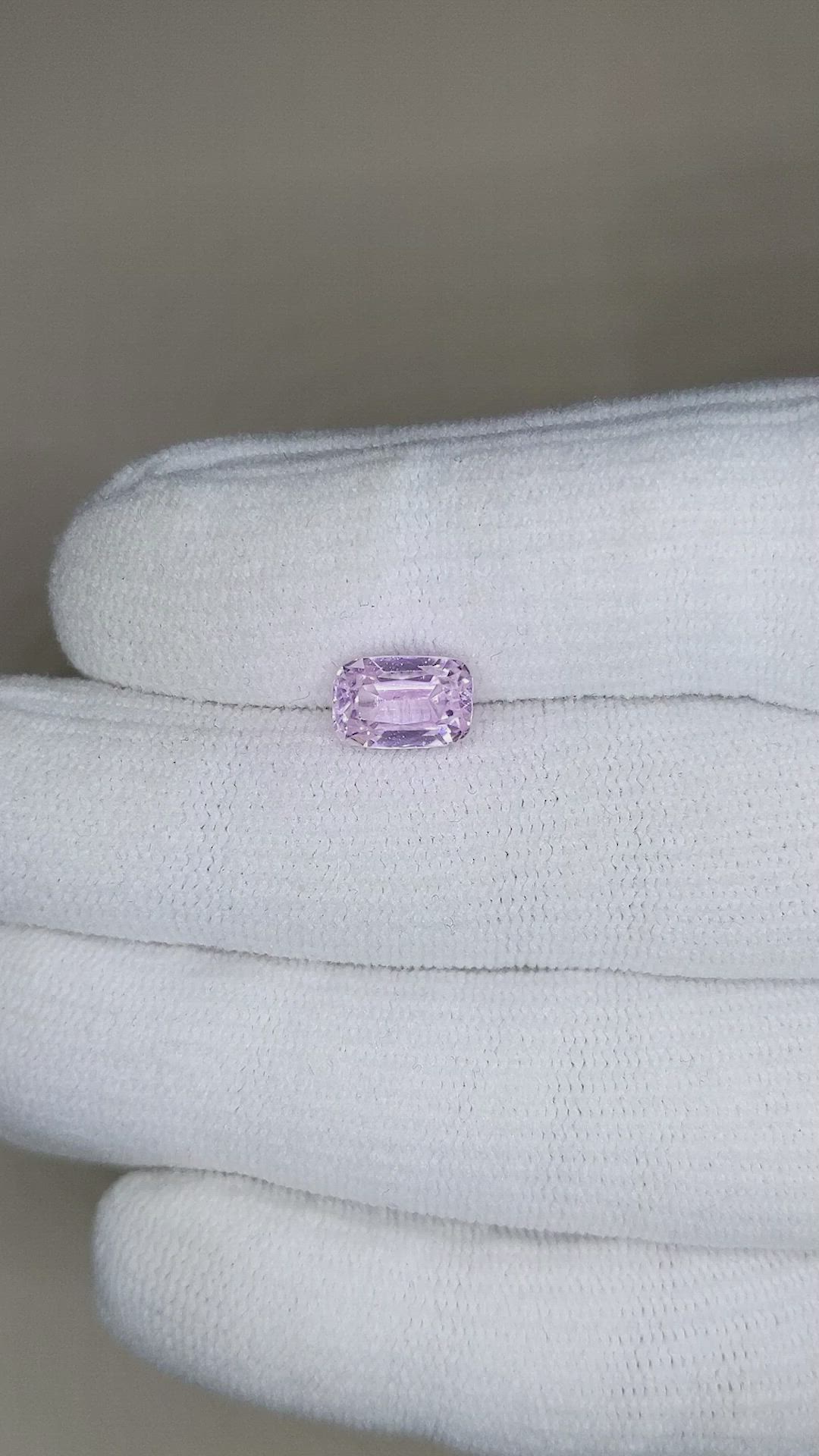 2.59 Ct. Kunzite from Afghanistan Size Video