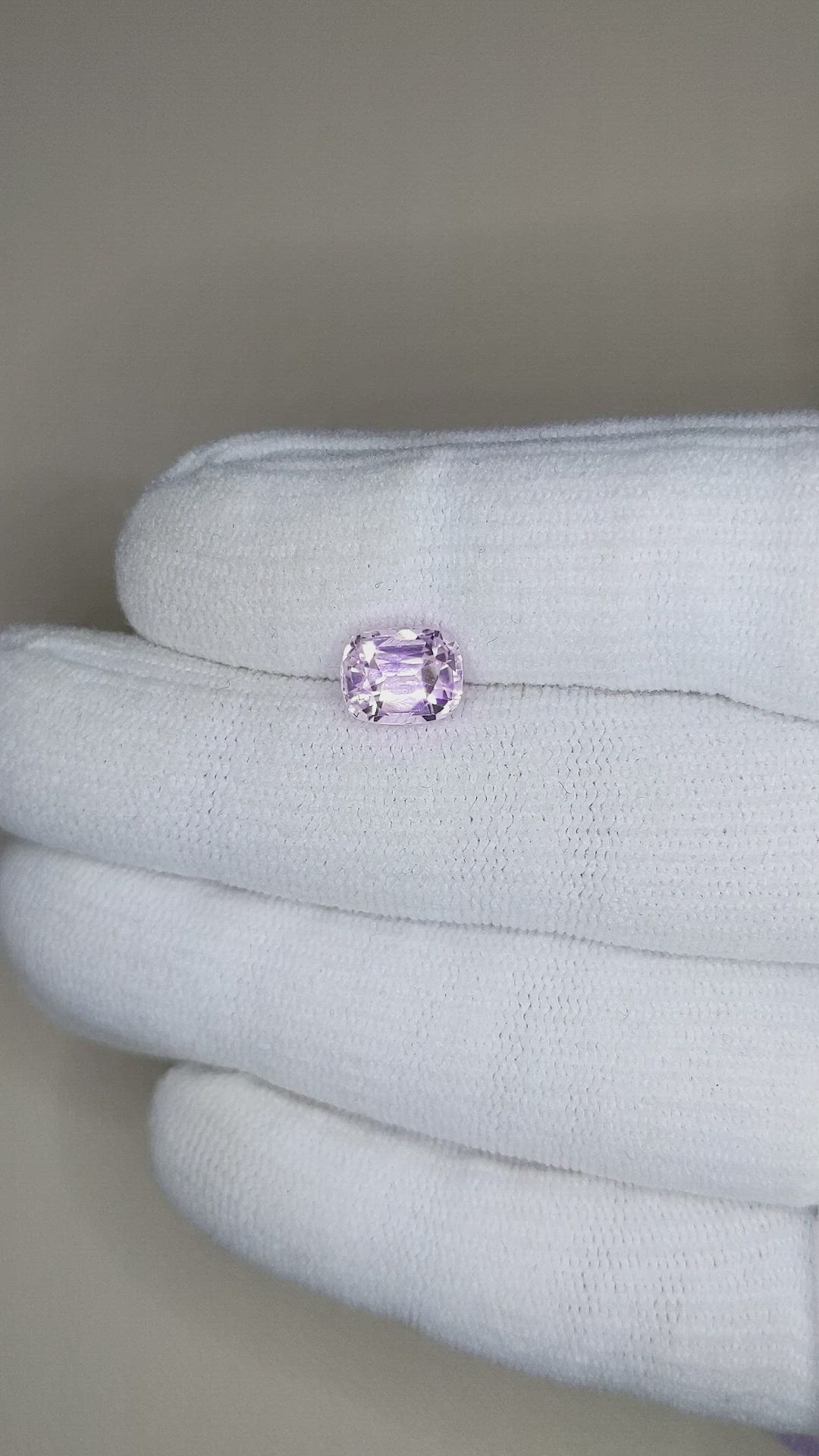 2.75 Ct. Kunzite from Afghanistan Size Video