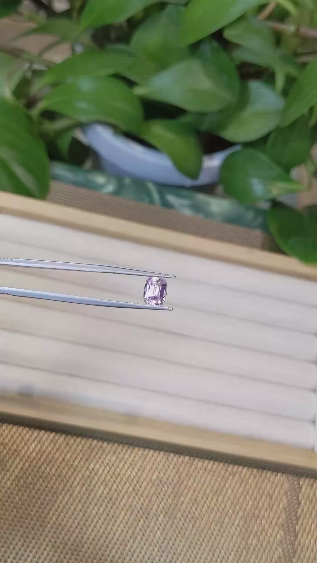 2.75 Ct. Kunzite from Afghanistan Size Video