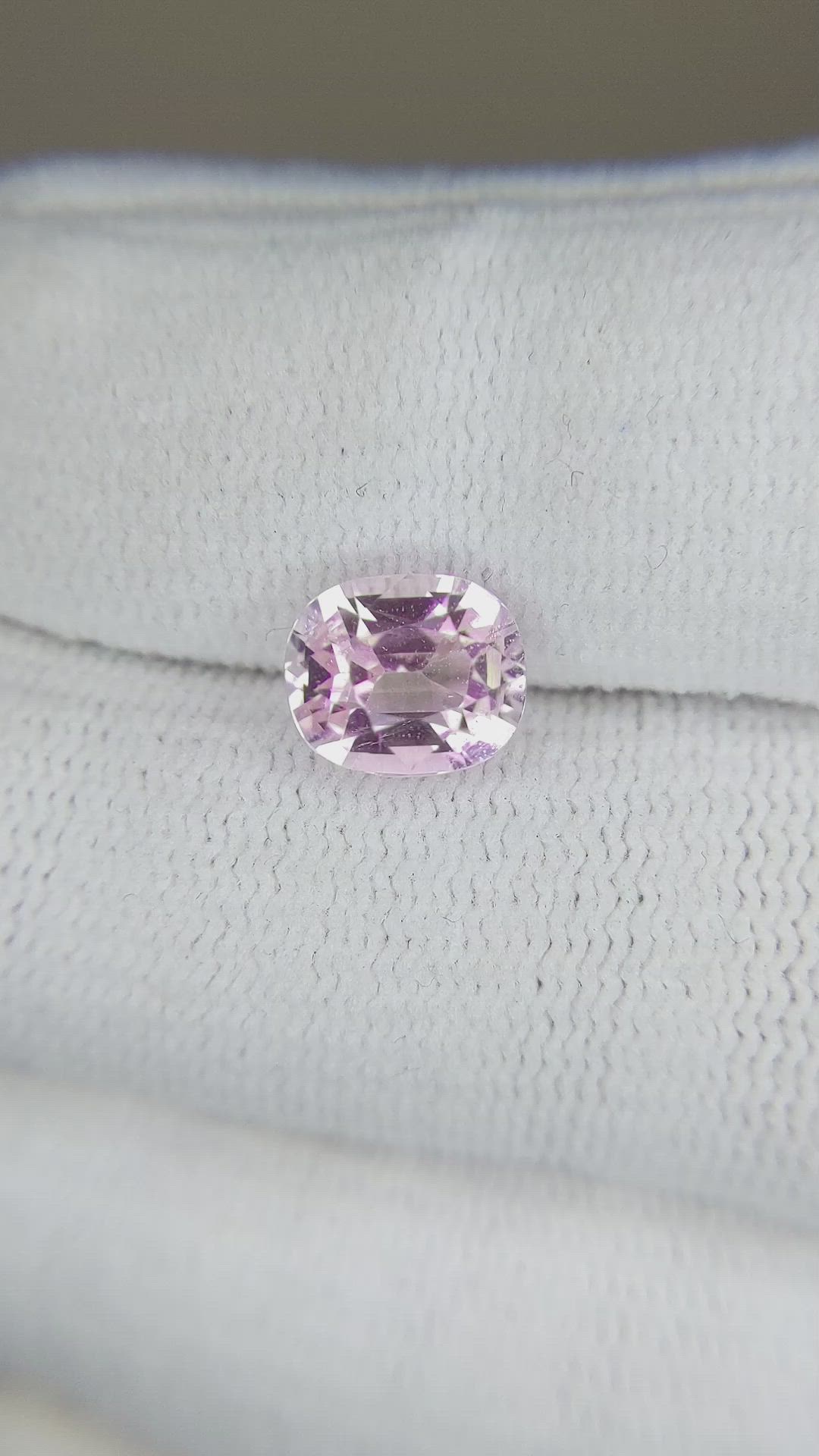 2.58 Ct. Kunzite from Afghanistan Size Video