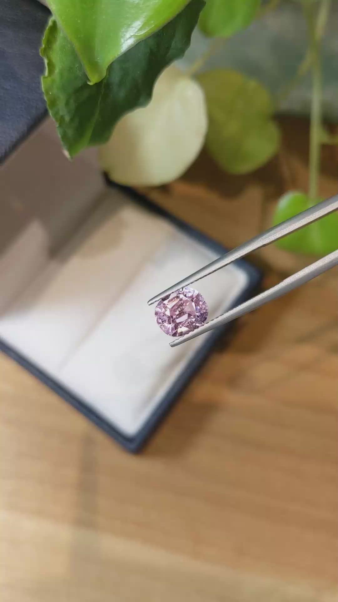 2.58 Ct. Kunzite from Afghanistan Size Video