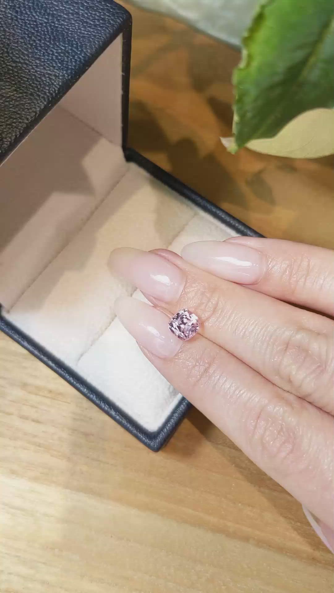 2.51 Ct. Kunzite from Afghanistan Size Video