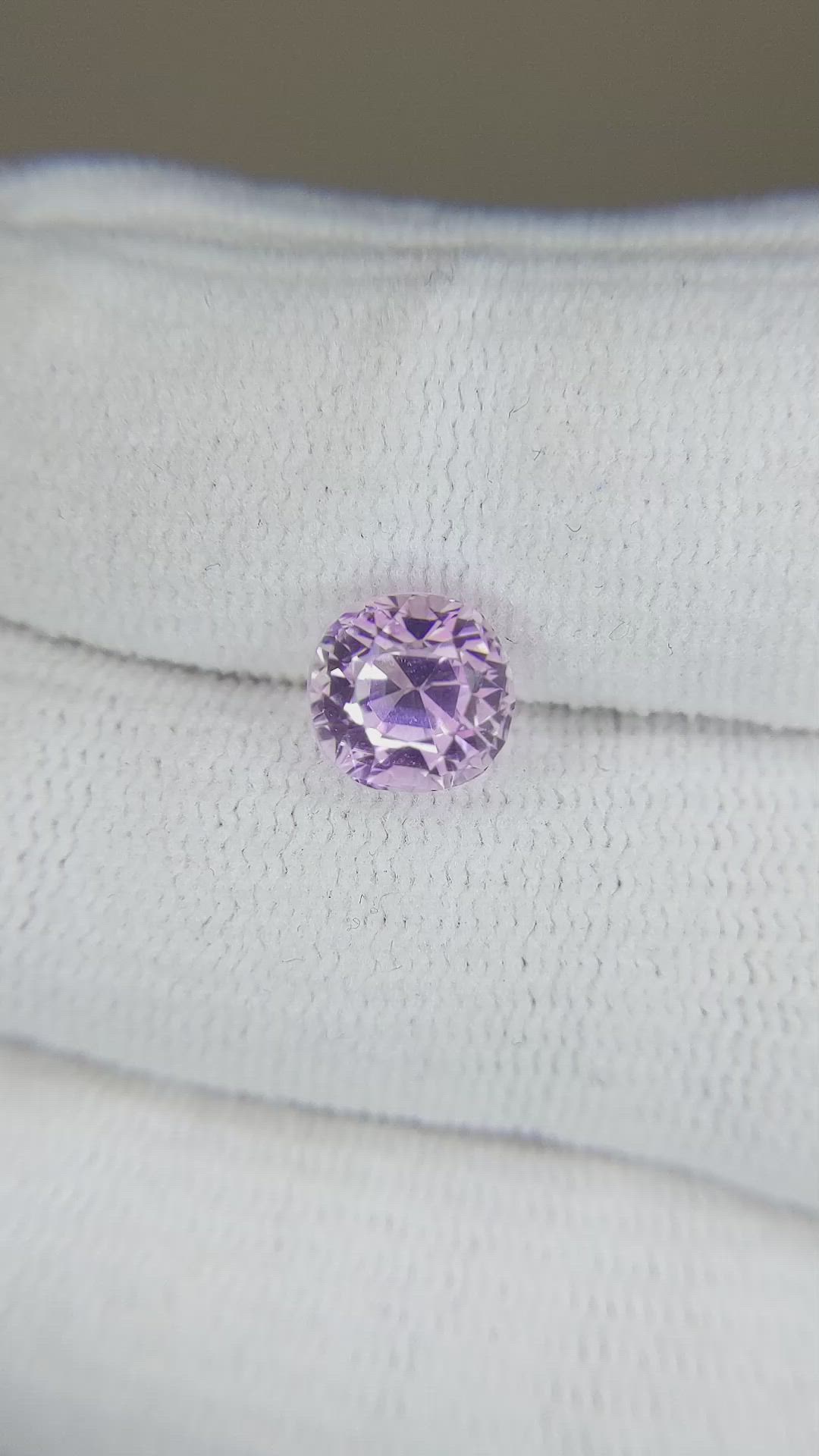 2.57 Ct. Kunzite from Afghanistan Size Video