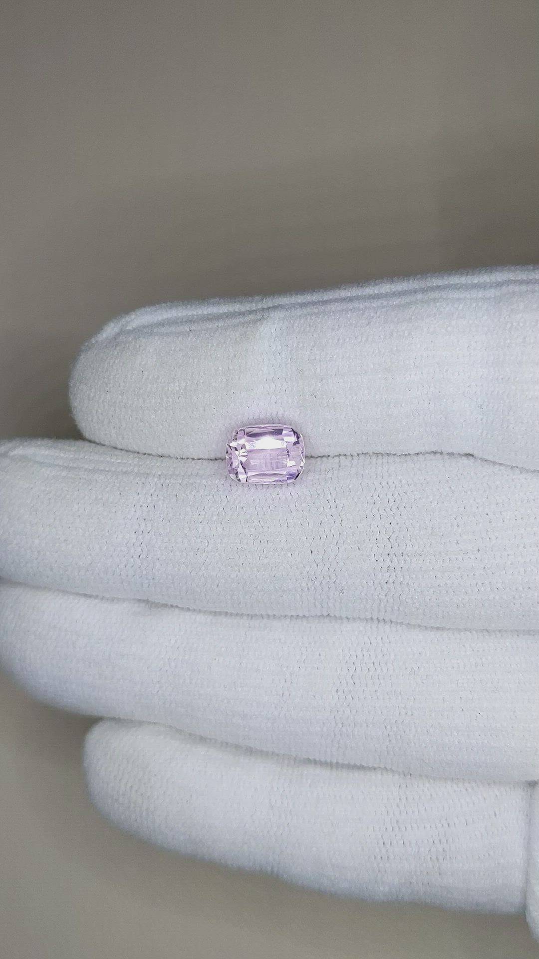 2.86 Ct. Kunzite from Afghanistan Size Video
