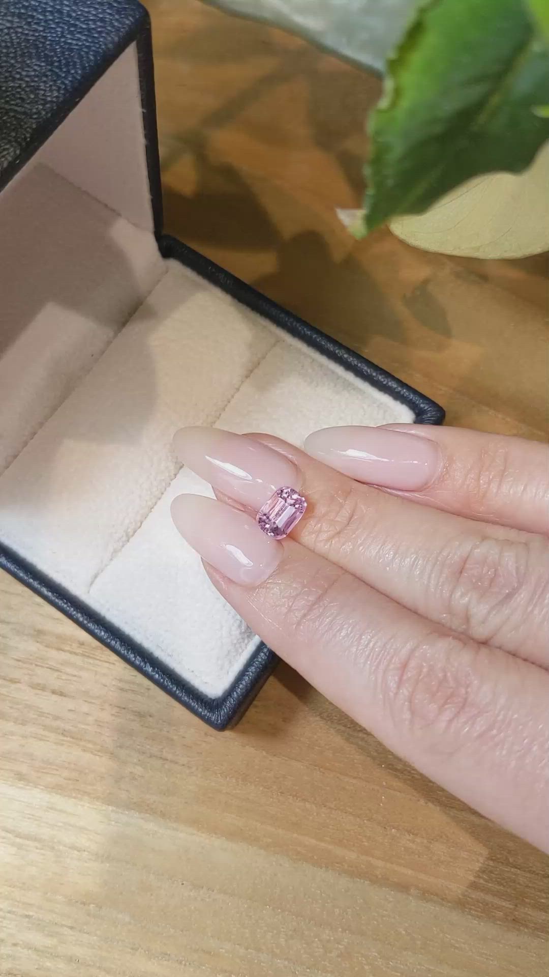 1.99 Ct. Kunzite from Afghanistan Size Video