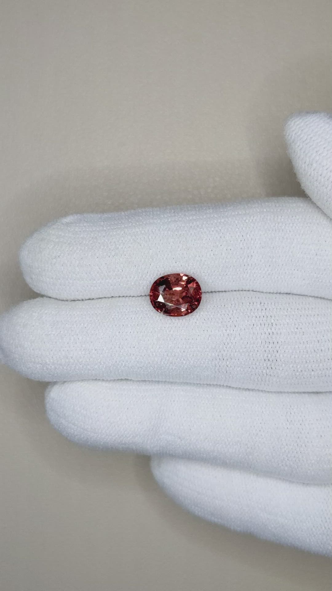 2.10 Ct. Spinel from Tanzania Size Video