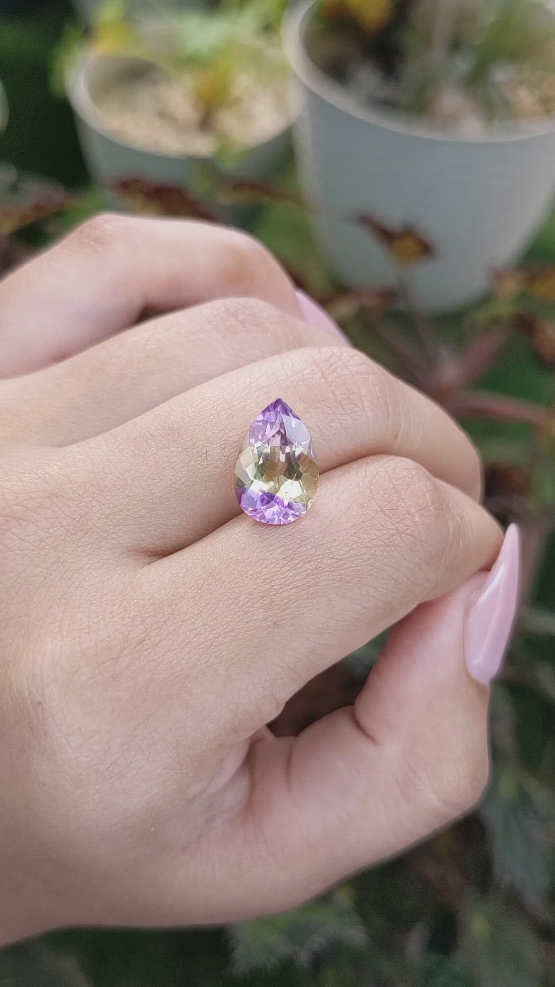 4.50 Ct. Ametrine from Madagascar Size Video