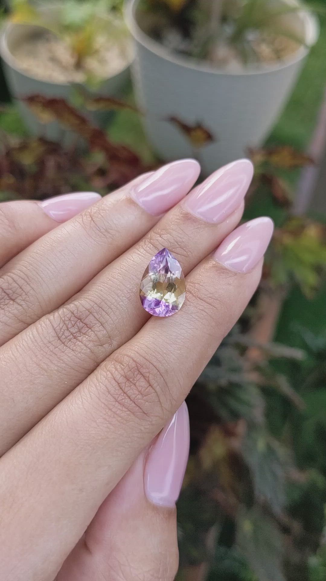 4.50 Ct. Ametrine from Madagascar Size Video