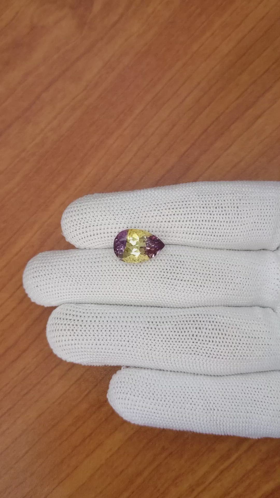 4.50 Ct. Ametrine from Madagascar Size Video