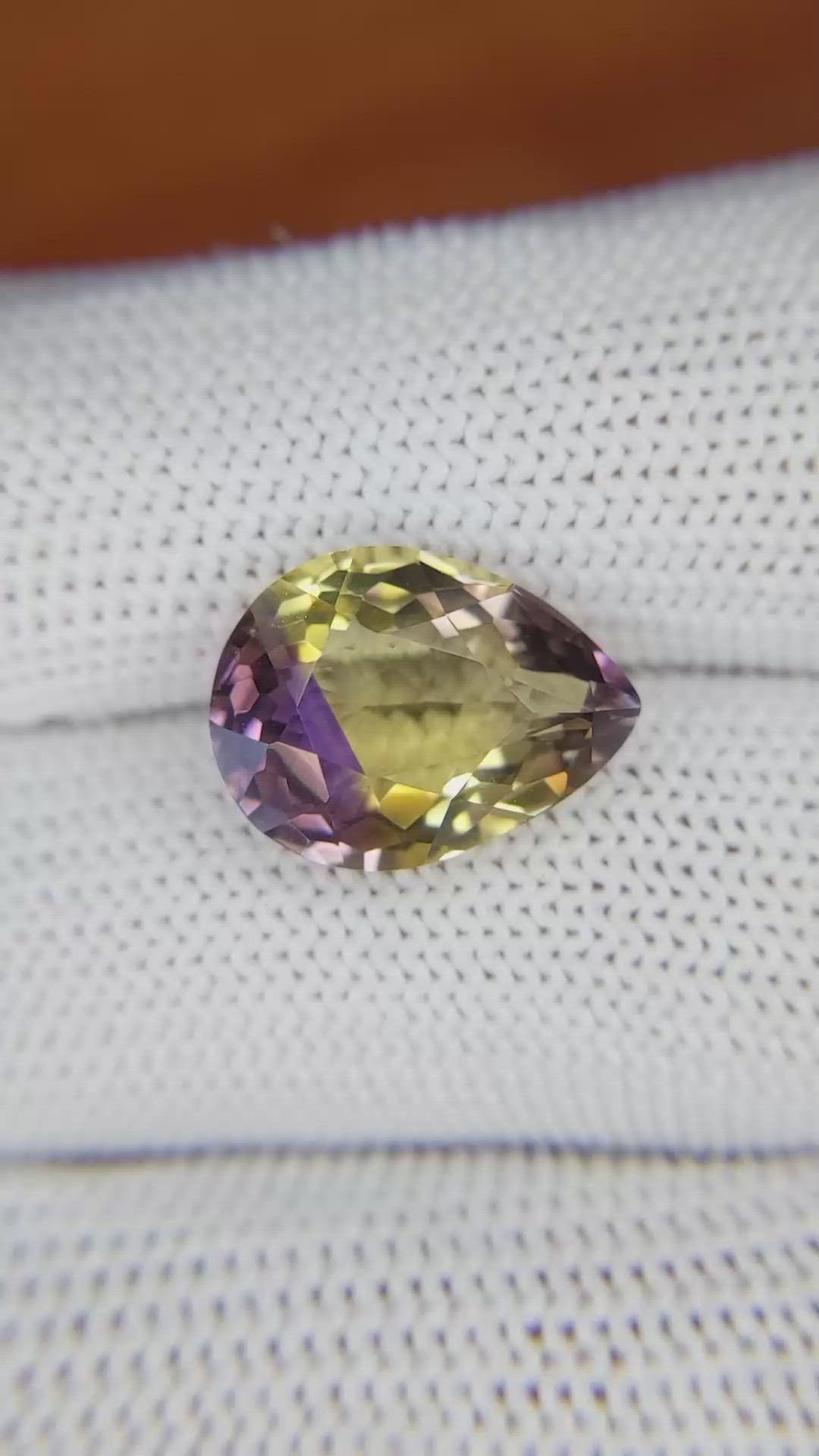 5.62 Ct. Ametrine from Madagascar Size Video