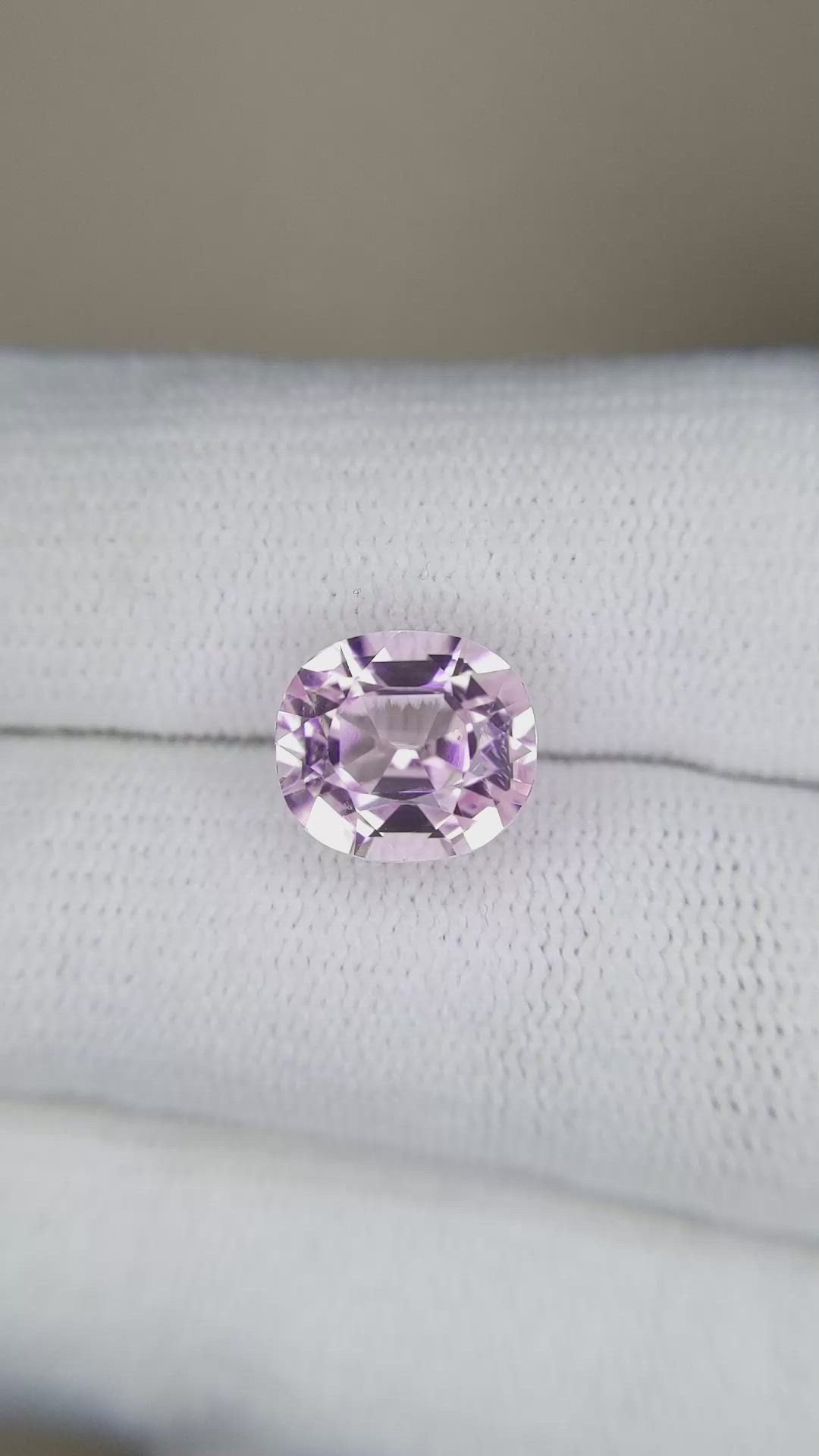 4.25 Ct. Kunzite from Afghanistan Size Video
