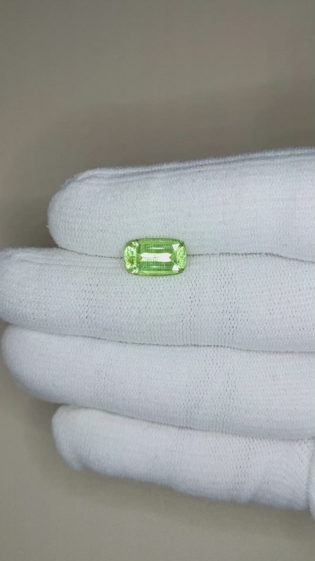 3.07 Ct. Paraiba Tourmaline from Mozambique Size Video