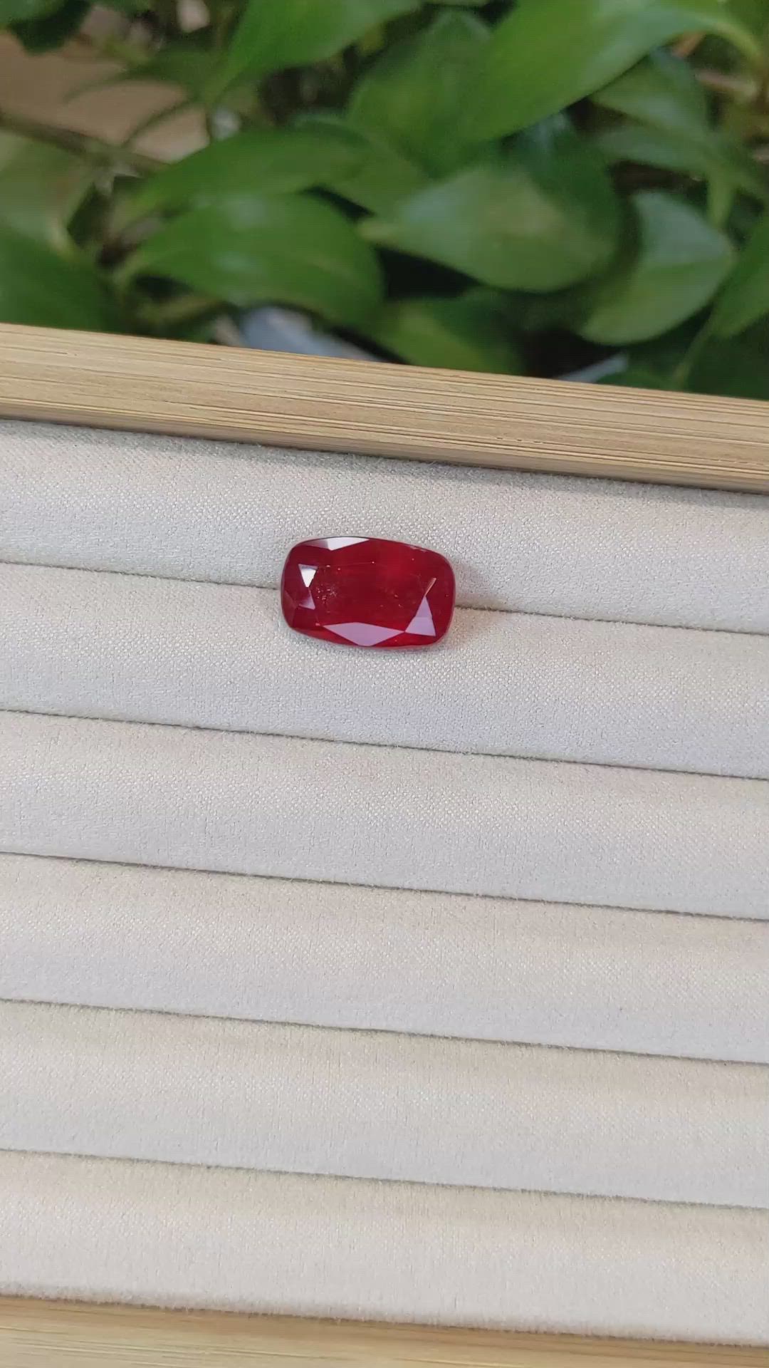 15.19 Ct. Rhodonite from Brazil Size Video