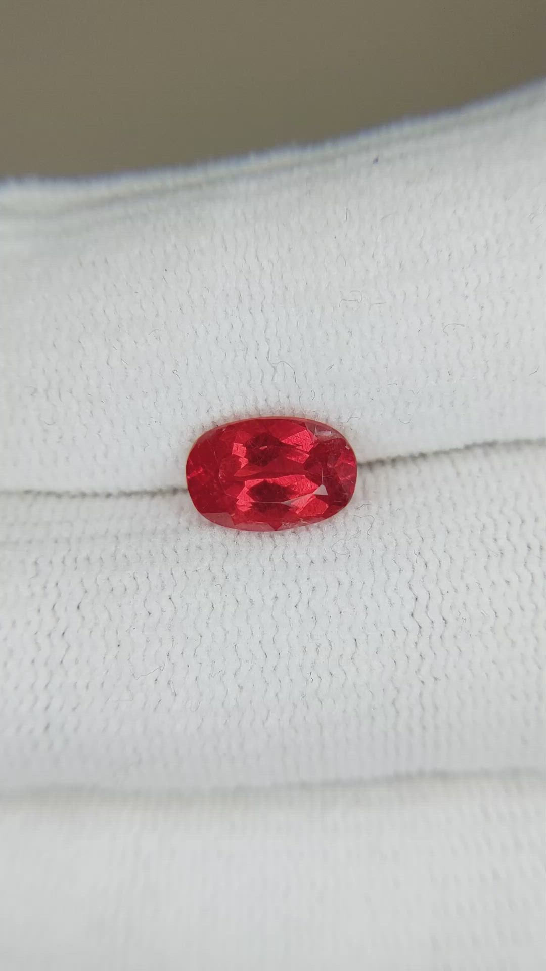 2.00 Ct. Rhodonite from Brazil Size Video