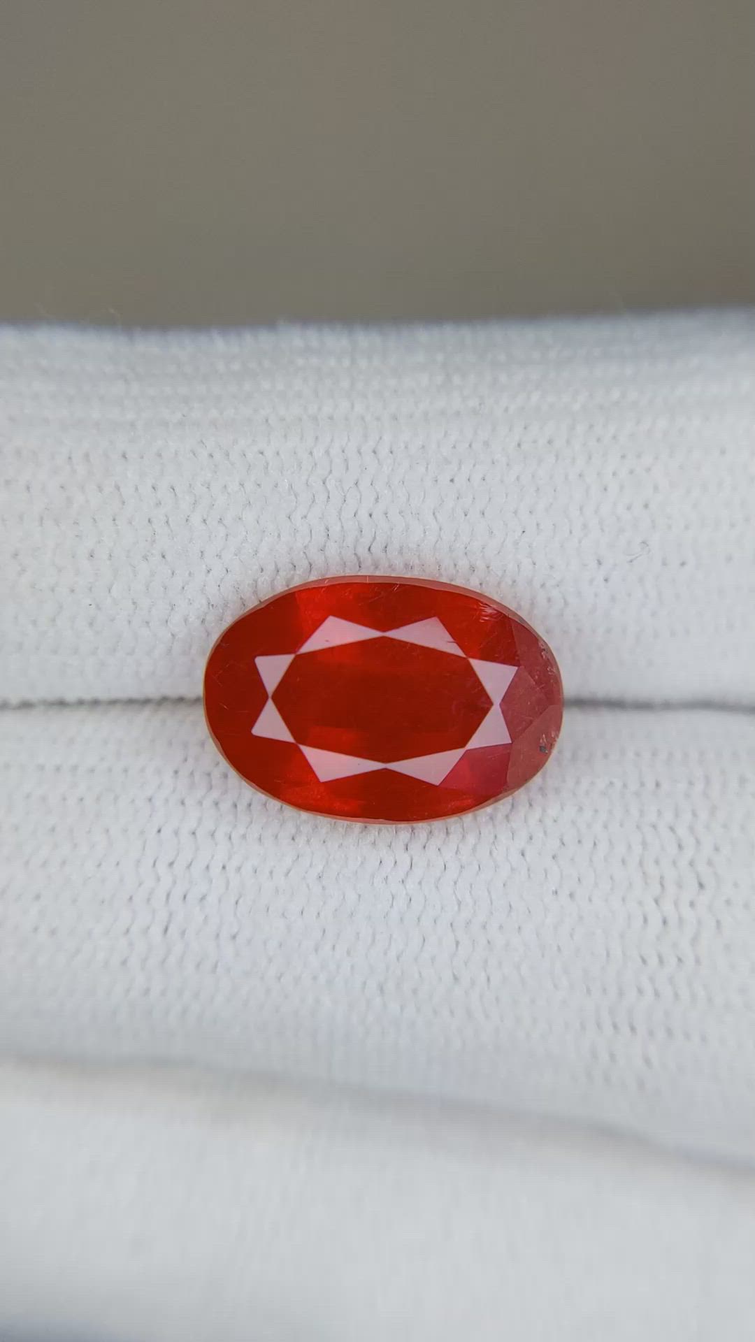 5.73 Ct. Rhodonite from Brazil Size Video