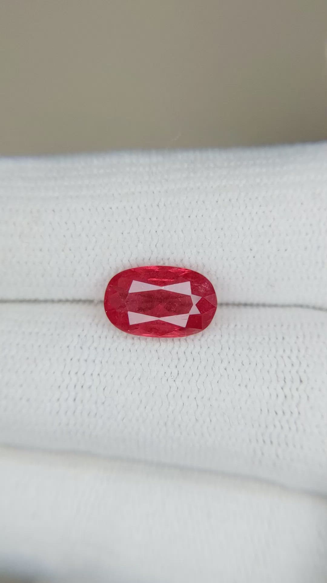 2.43 Ct. Rhodonite from Brazil Size Video