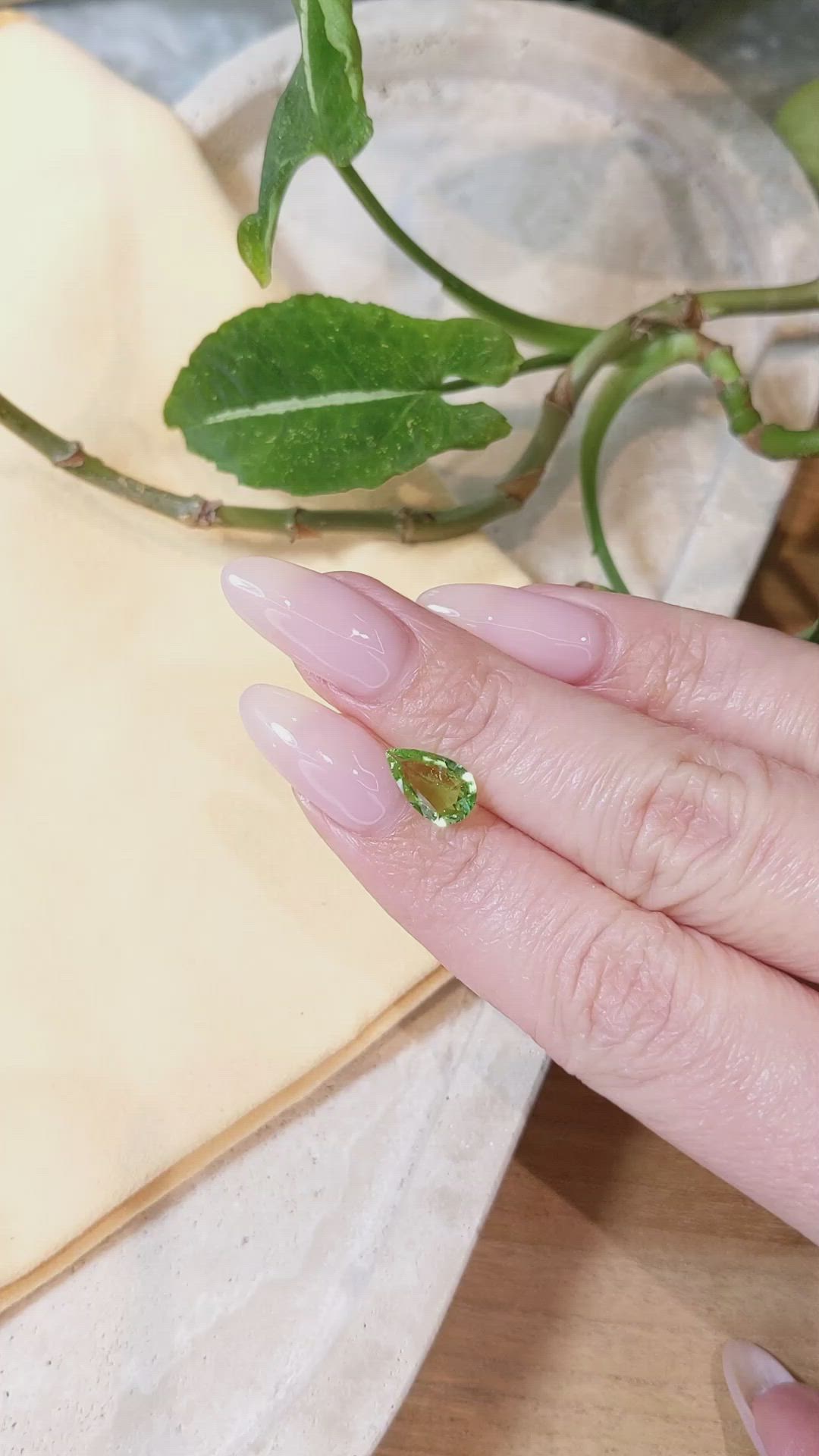 1.35 Ct. Paraiba Tourmaline from Mozambique Size Video