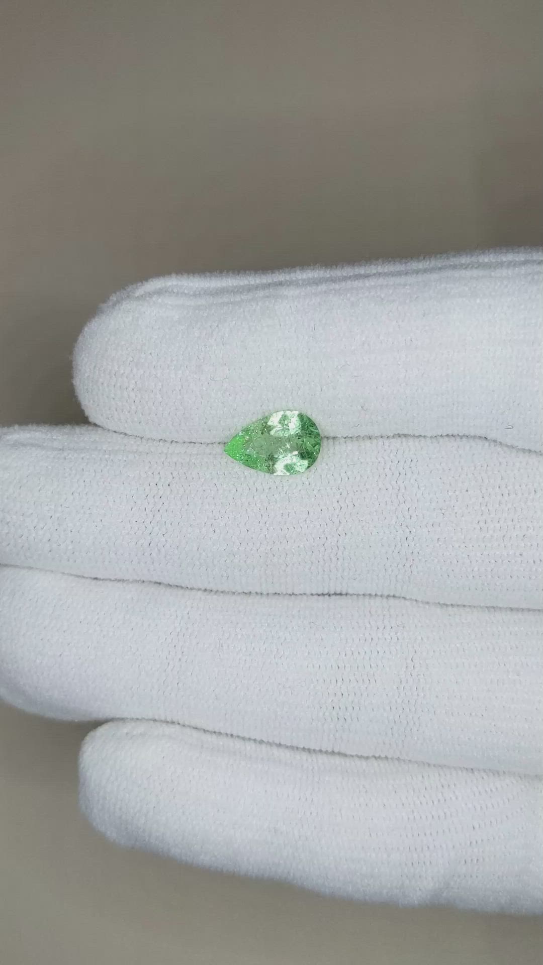 1.29 Ct. Paraiba Tourmaline from Mozambique Size Video