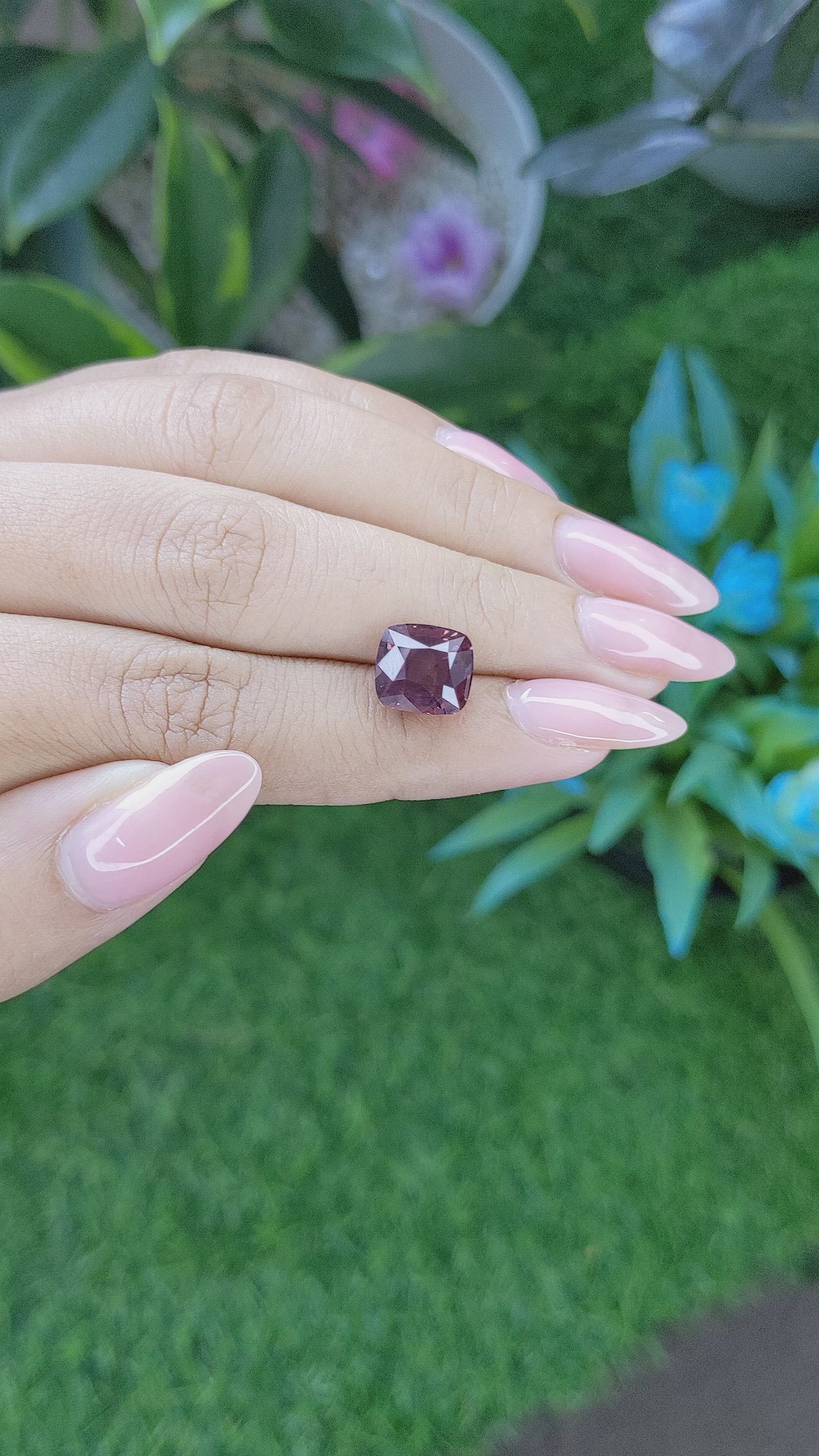 5.40 Ct. Garnet from Tanzania Size Video