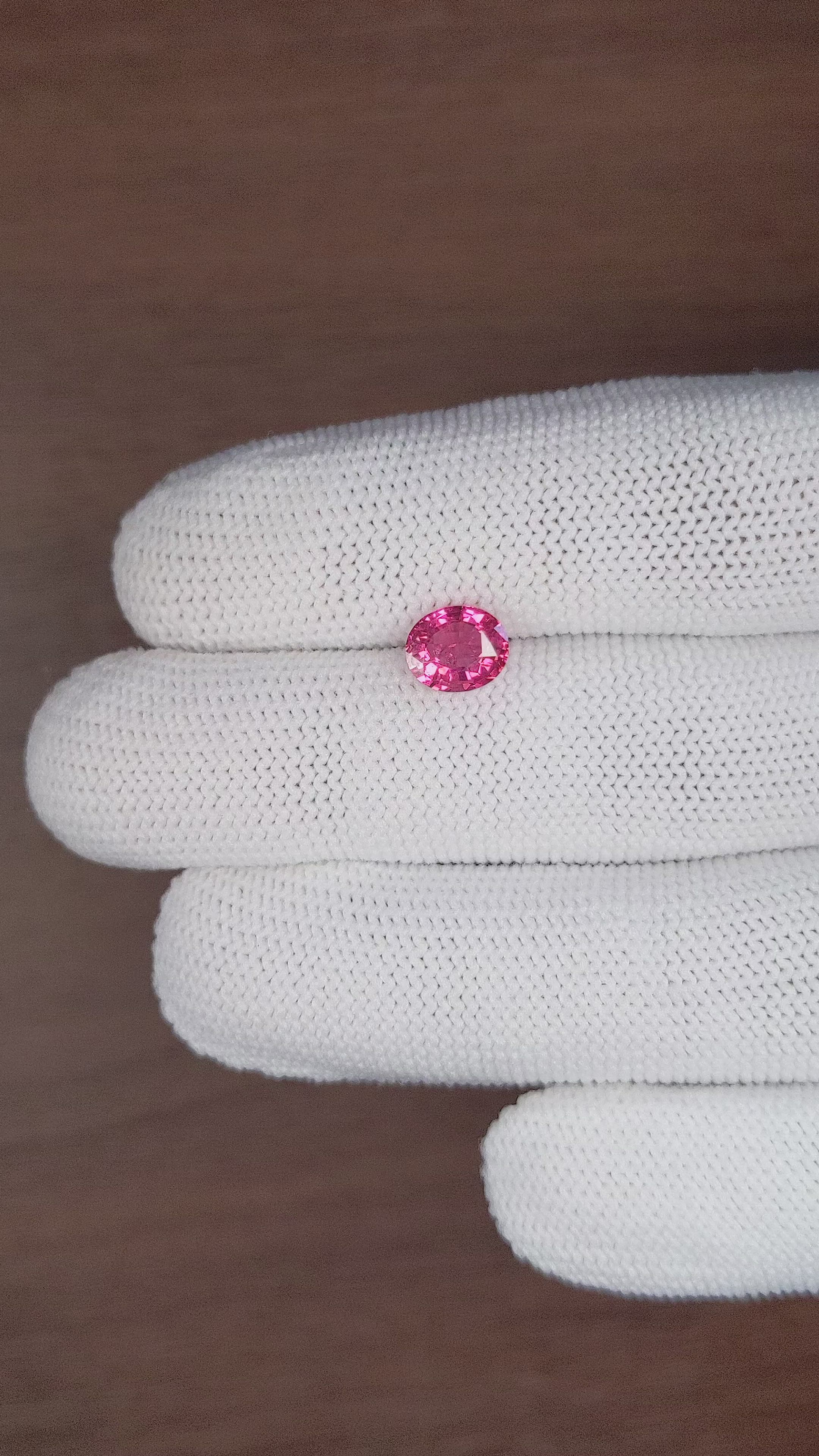 1.66 Ct. Spinel from Tanzania Size Video