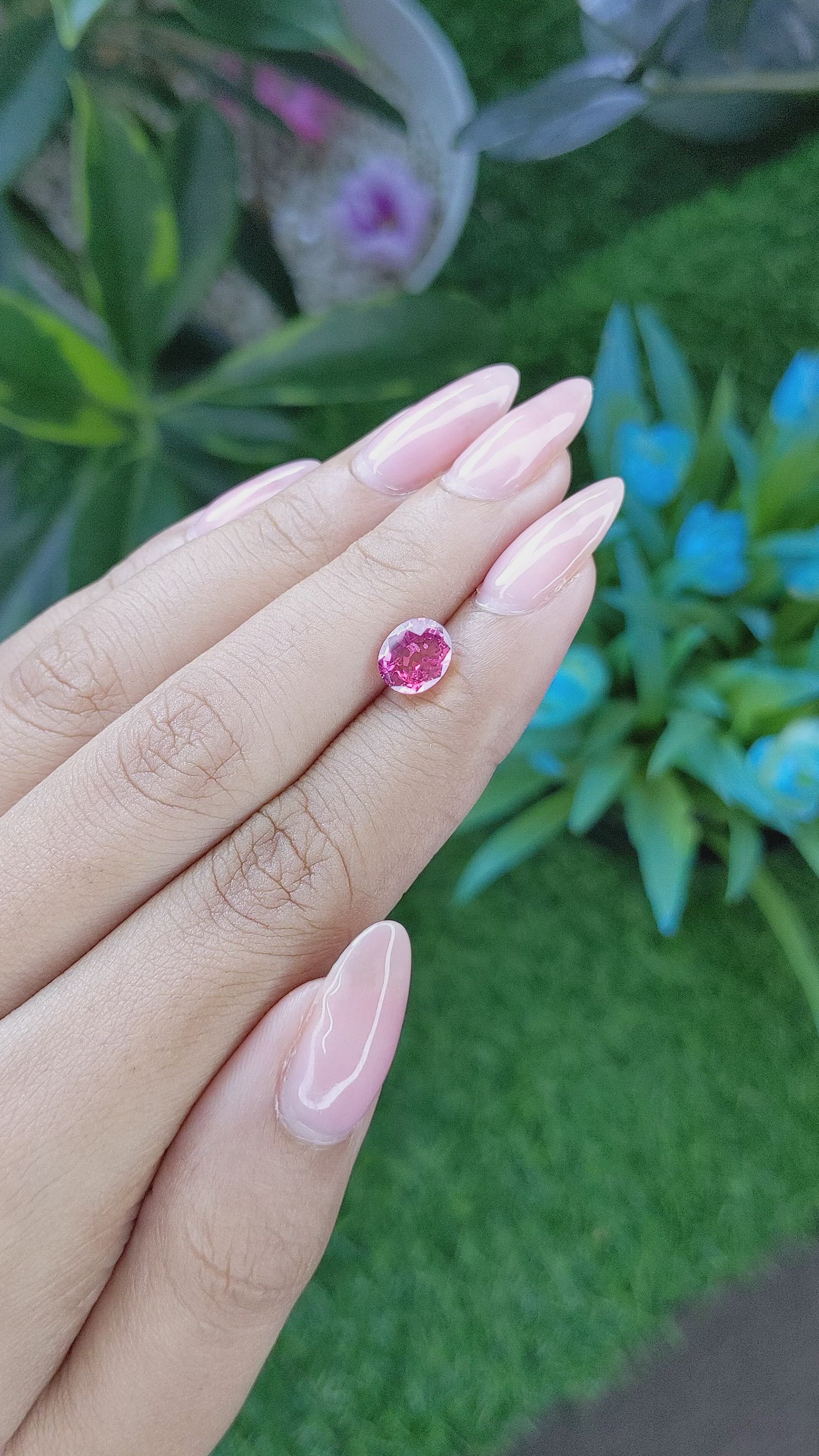 1.66 Ct. Spinel from Tanzania Size Video