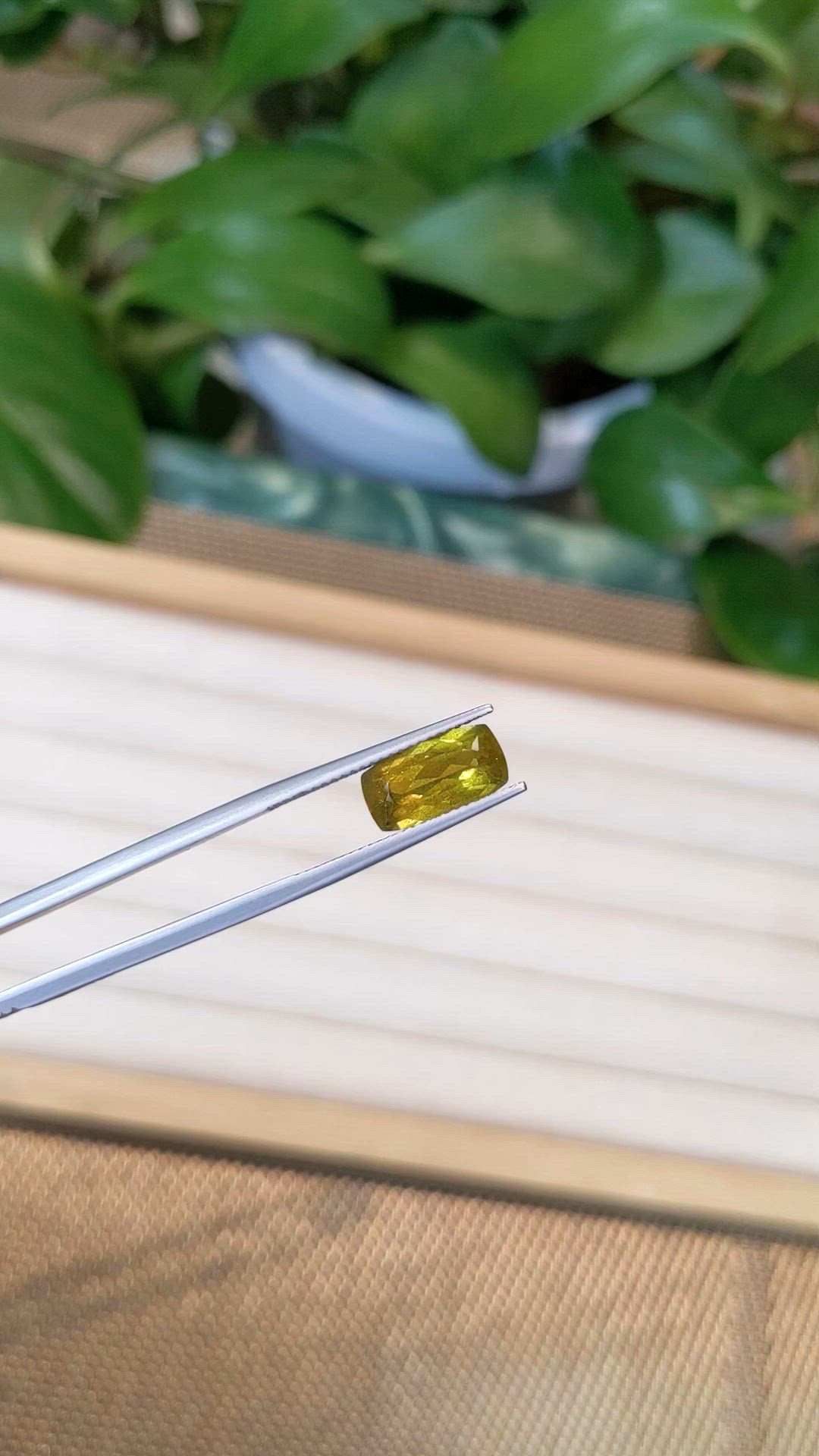 2.85 Ct. Sphene (Titanite) from Madagascar Size Video