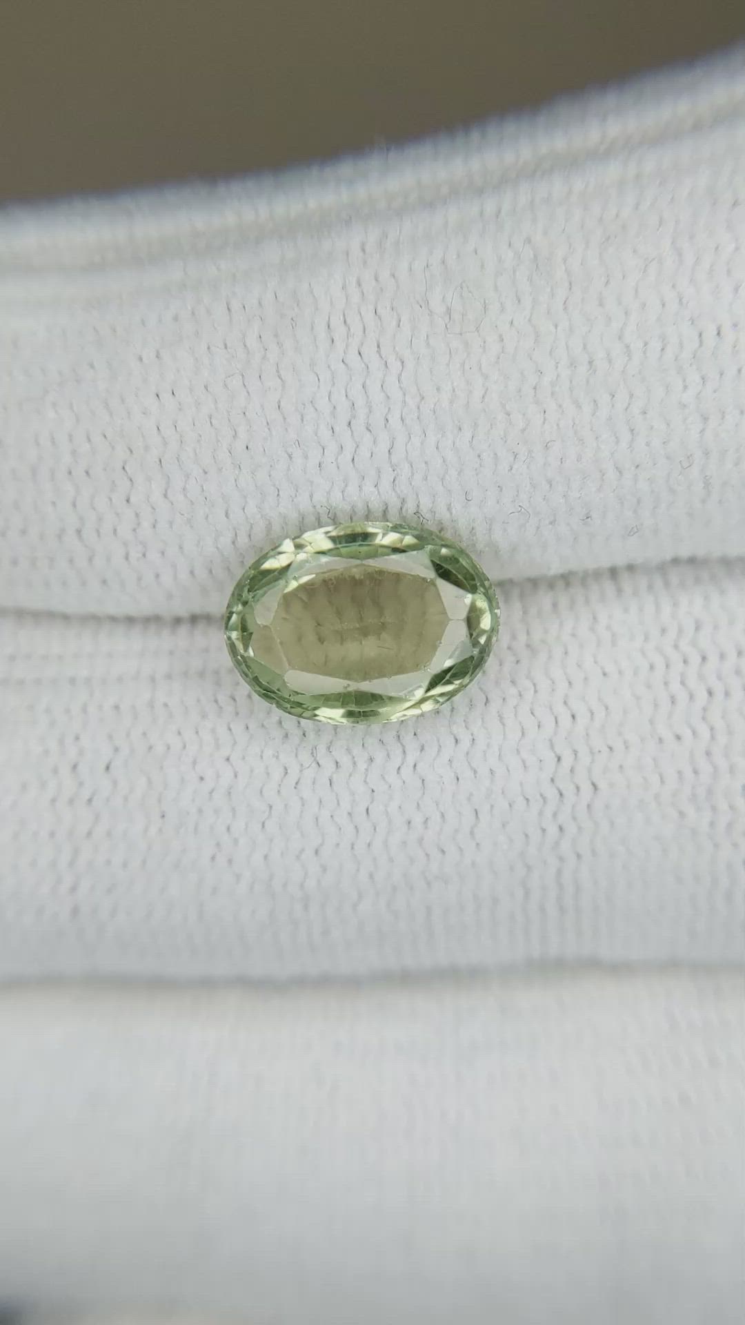 3.43 Ct. Apatite from Madagascar Size Video