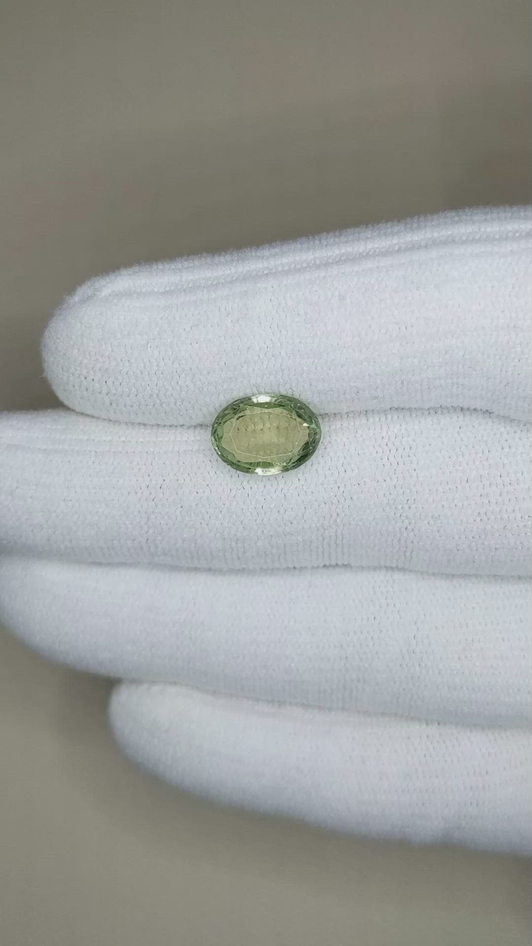 3.43 Ct. Apatite from Madagascar Size Video