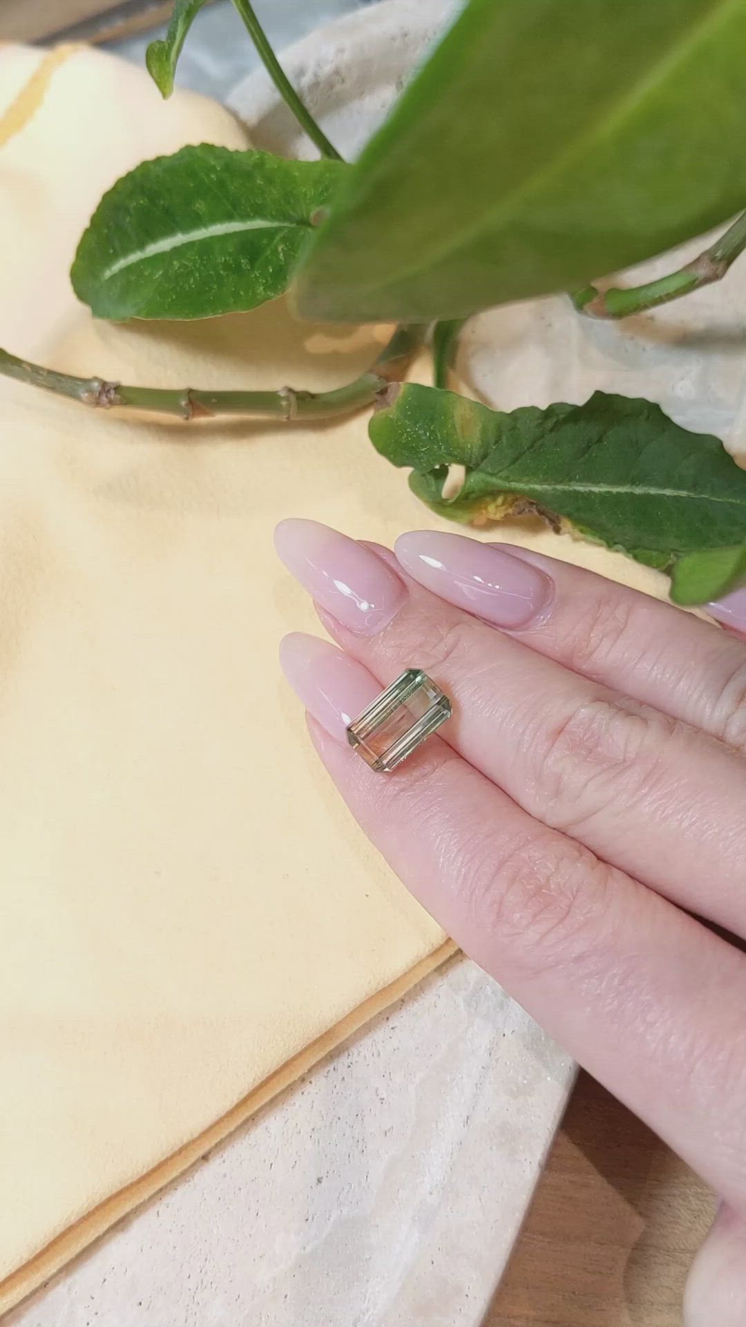 6.03 Ct. Tourmaline from Mozambique Size Video