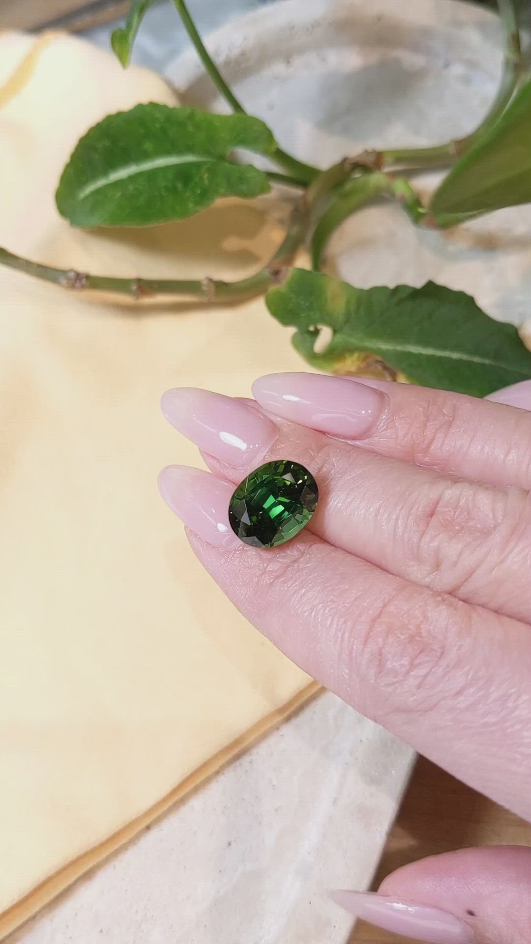 7.55 Ct. Tourmaline from Mozambique Size Video