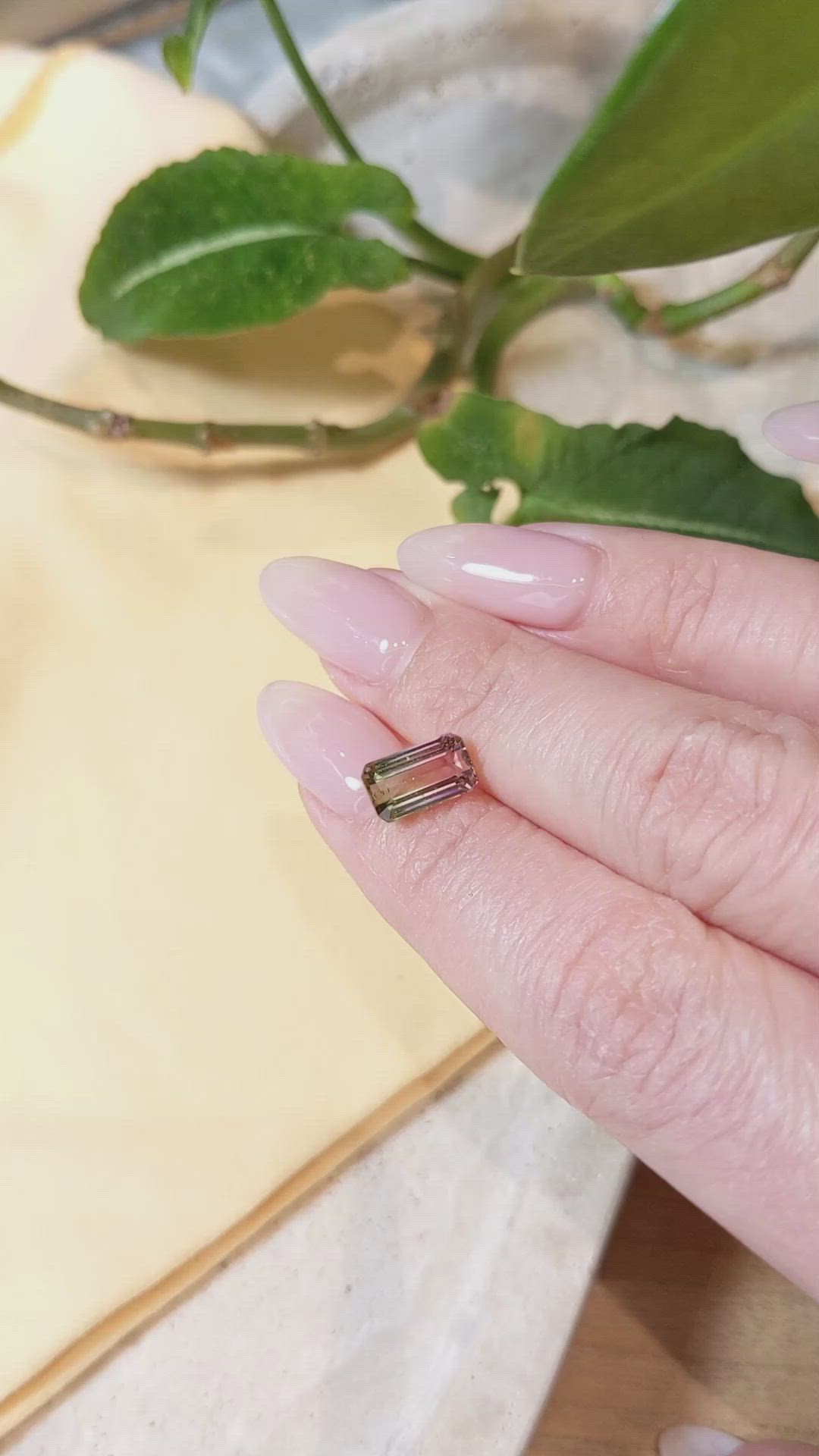 2.42 Ct. Tourmaline from Mozambique Size Video