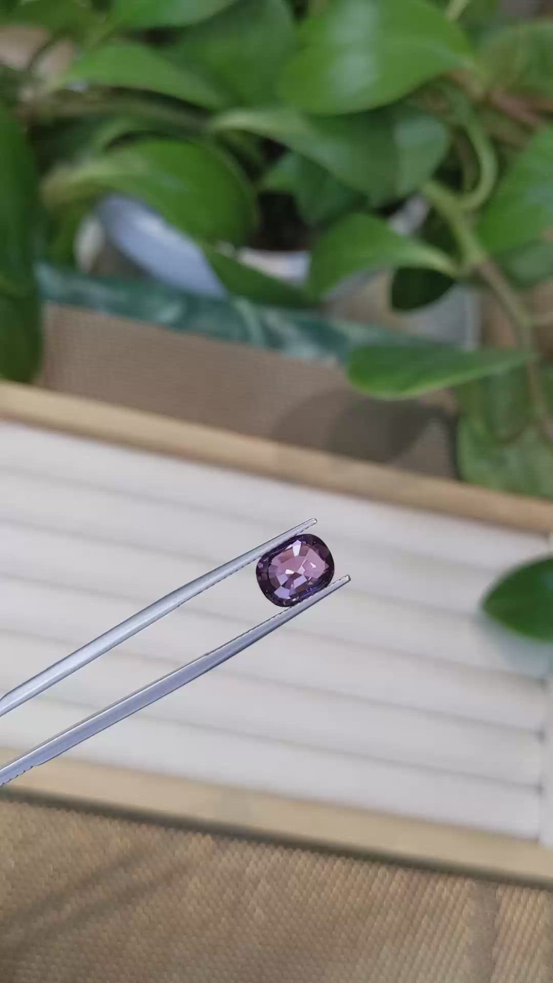 2.73 Ct. Spinel from Burma (Myanmar) Size Video