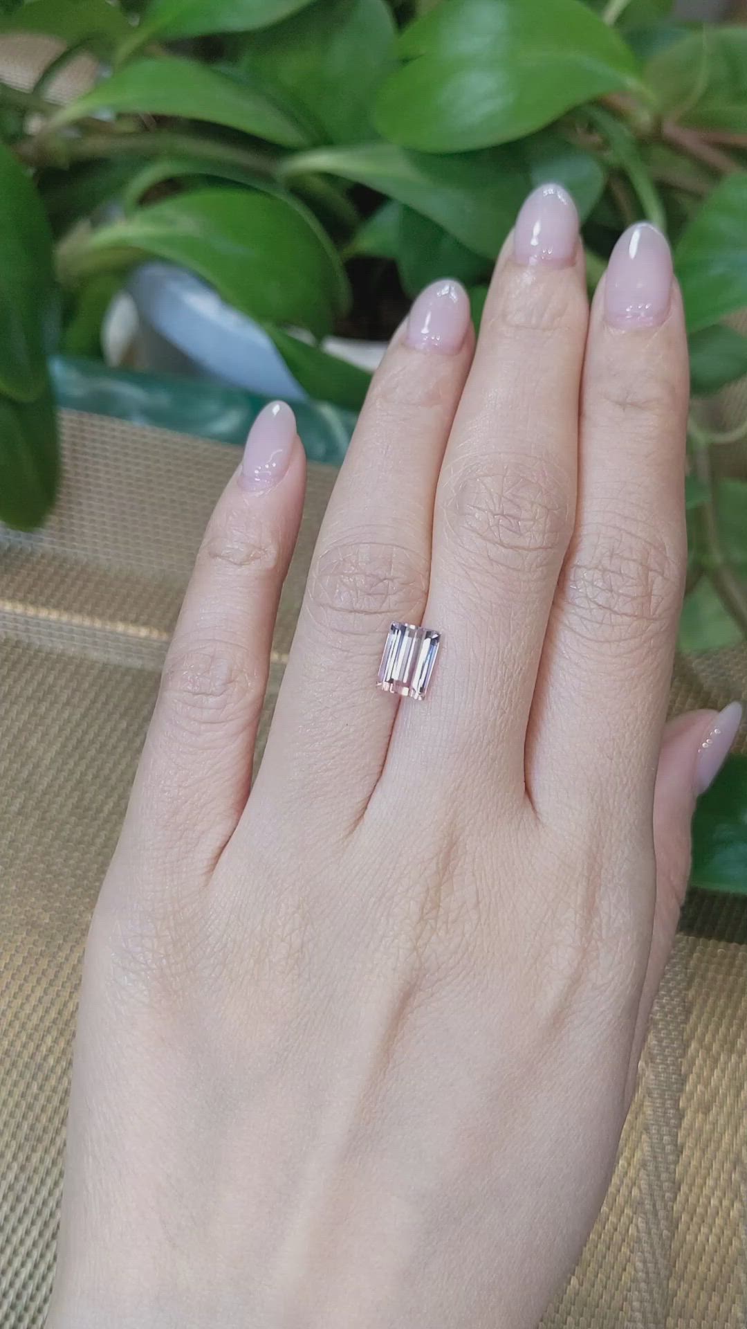 1.88 Ct. Tourmaline from Tanzania Size Video