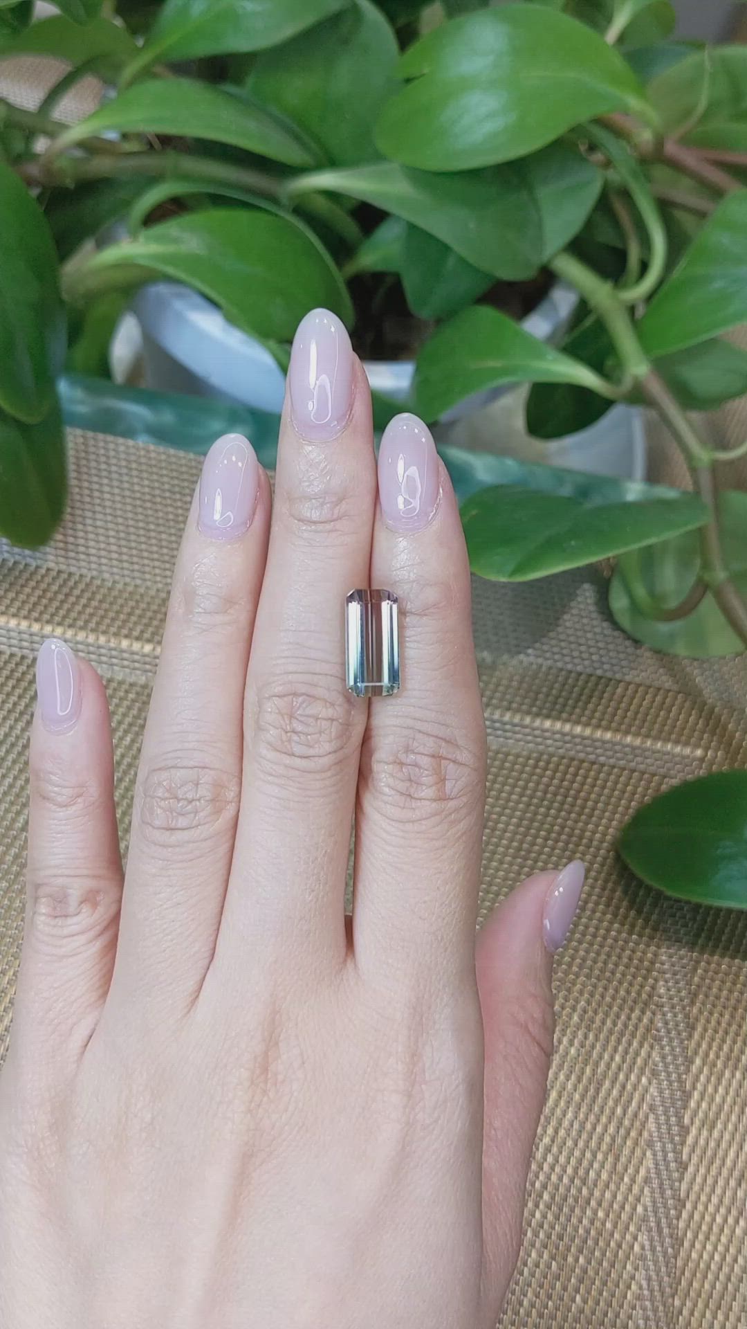 6.08 Ct. Tourmaline from Mozambique Size Video