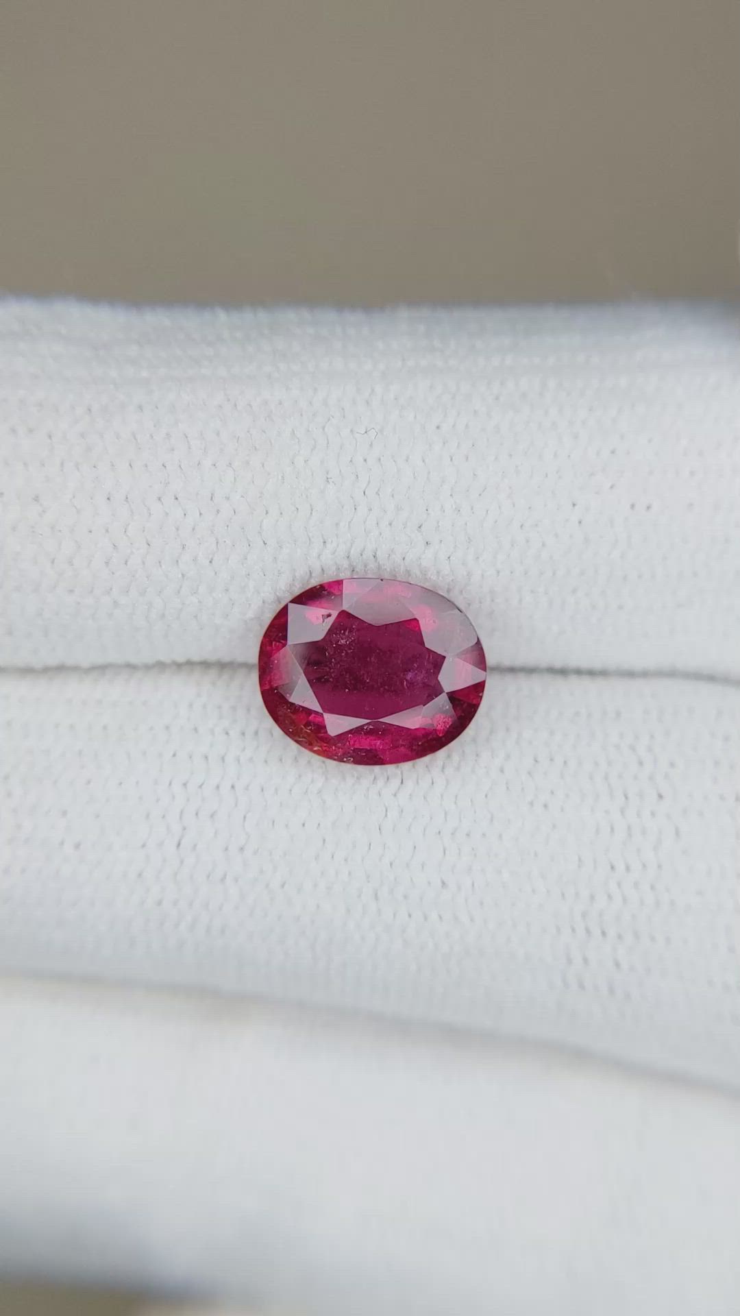1.99 Ct. Rubellite Tourmaline from Mozambique Size Video