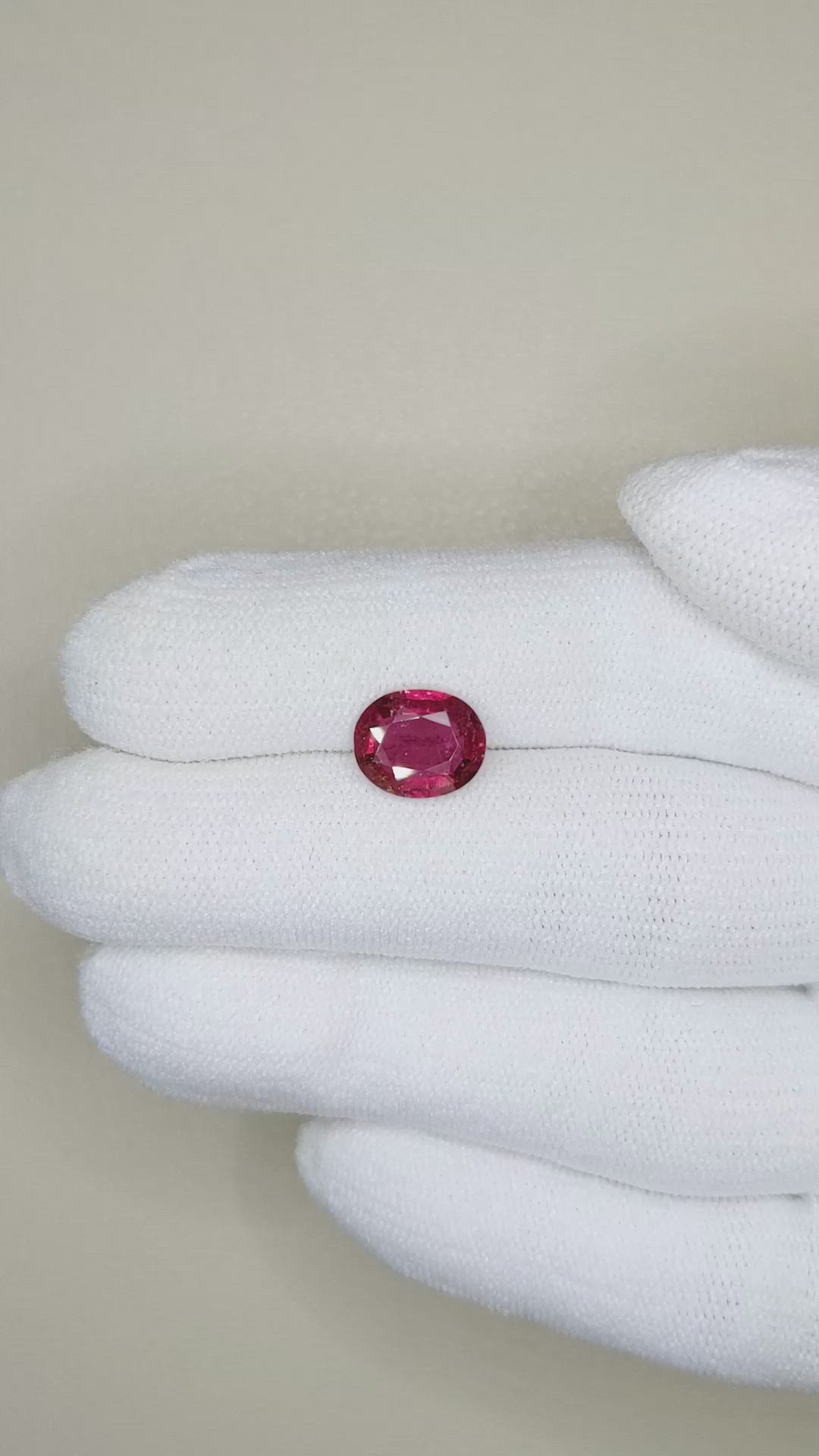 1.99 Ct. Rubellite Tourmaline from Mozambique Size Video