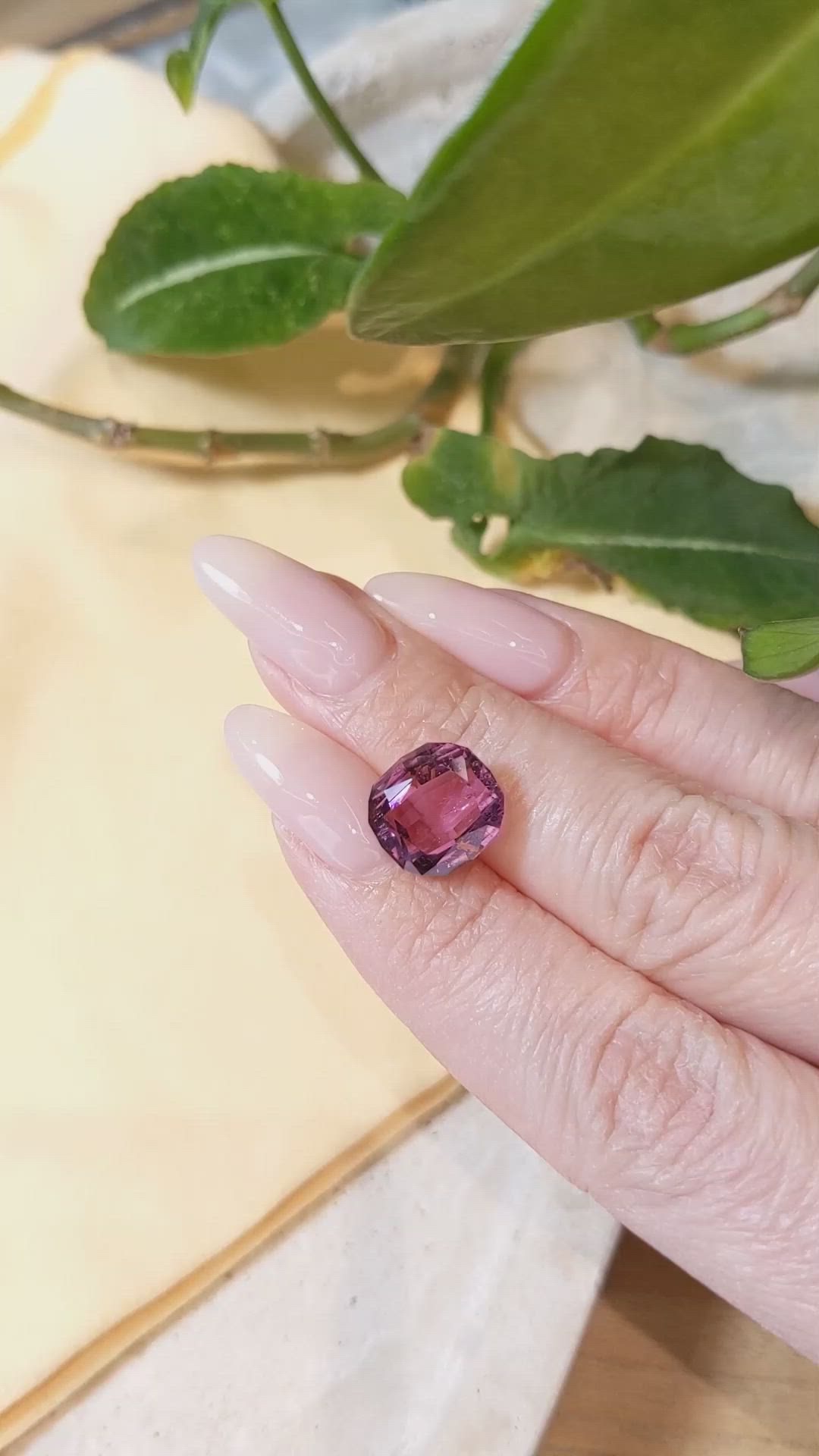 5.29 Ct. Tourmaline from Mozambique Size Video