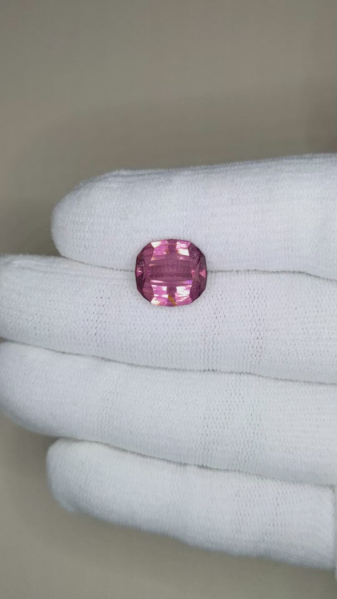 5.29 Ct. Rubellite Tourmaline from Mozambique Size Video