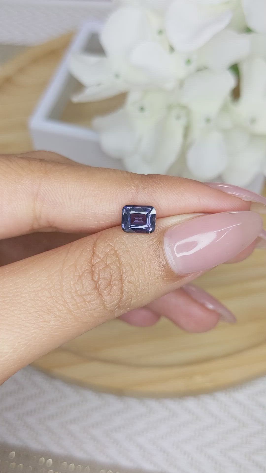 1.35 Ct. Spinel from Madagascar Size Video