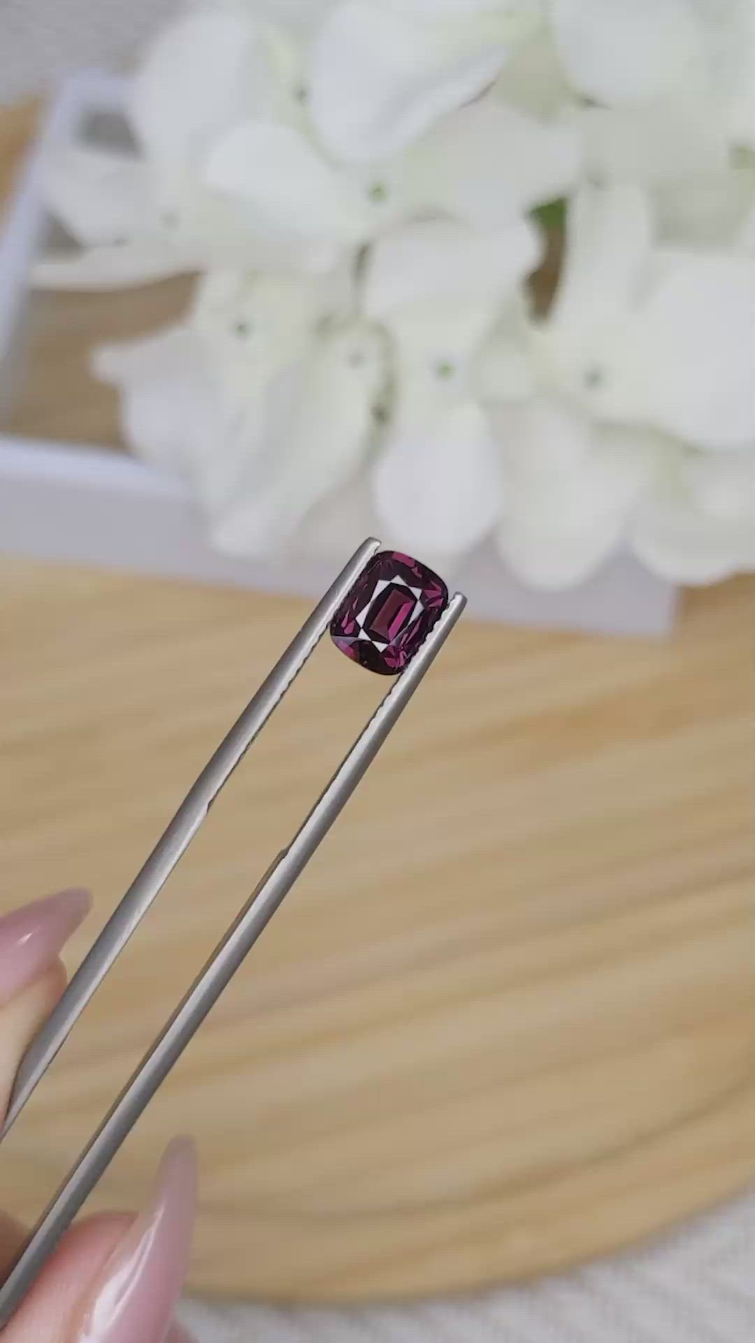 1.71 Ct. Spinel from Madagascar Size Video