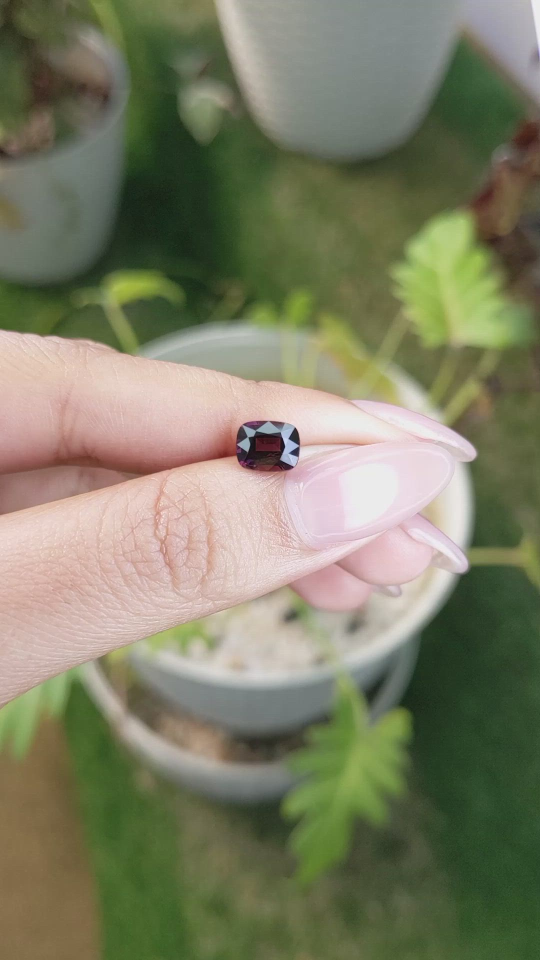 1.71 Ct. Spinel from Madagascar Size Video