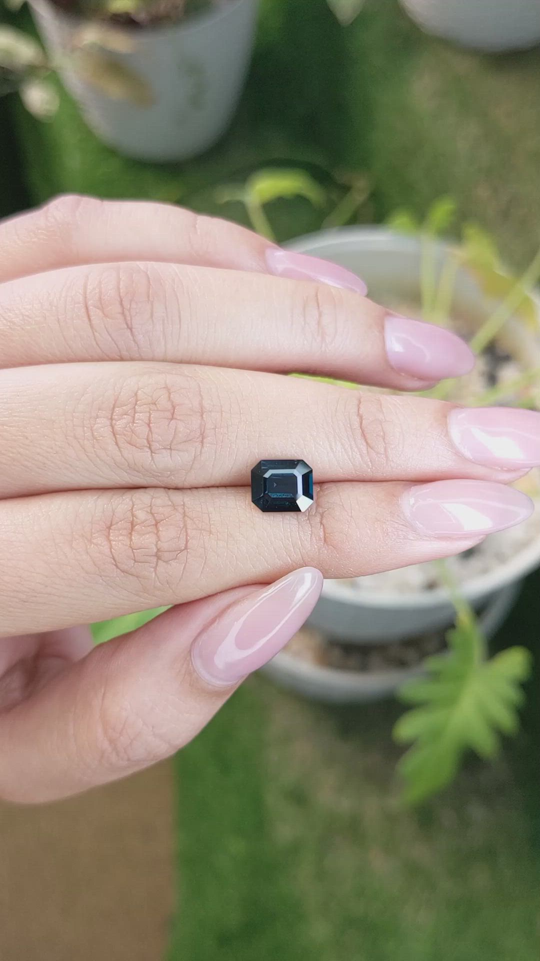 2.02 Ct. Spinel from Ceylon (Sri Lanka) Size Video